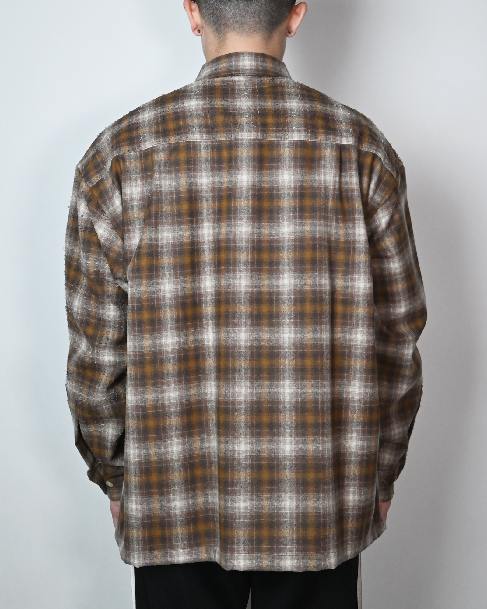 KAMIYA・カミヤ - シャツ PENDELTON KAMIYA CRAZY PATTERN  / SHBEIGE CHECK