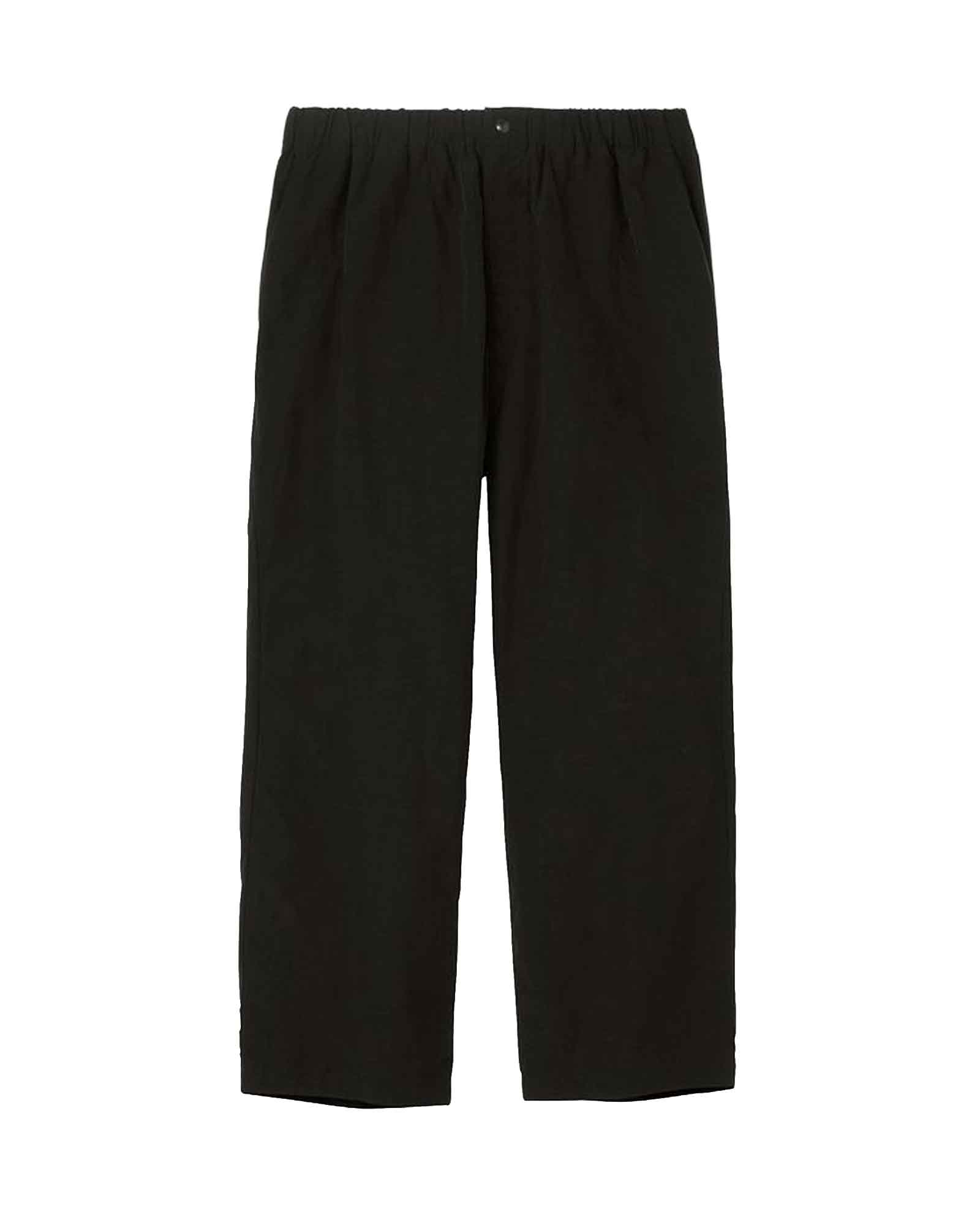 RELAX STRAIGHT EASY PANTS / BLACK