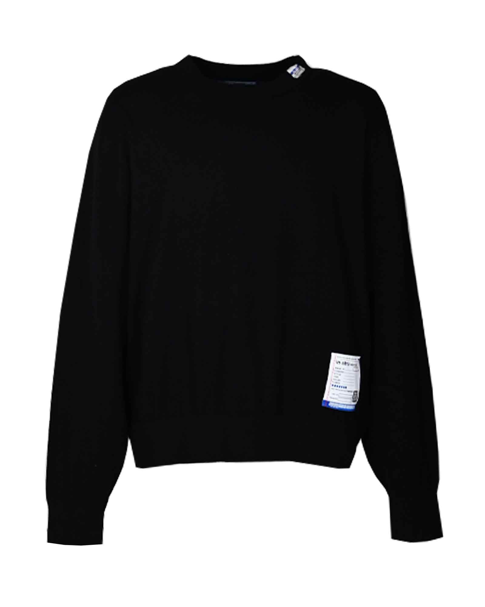 CO/CA HIGH GAUGE KNIT PULLOVER / BLACK