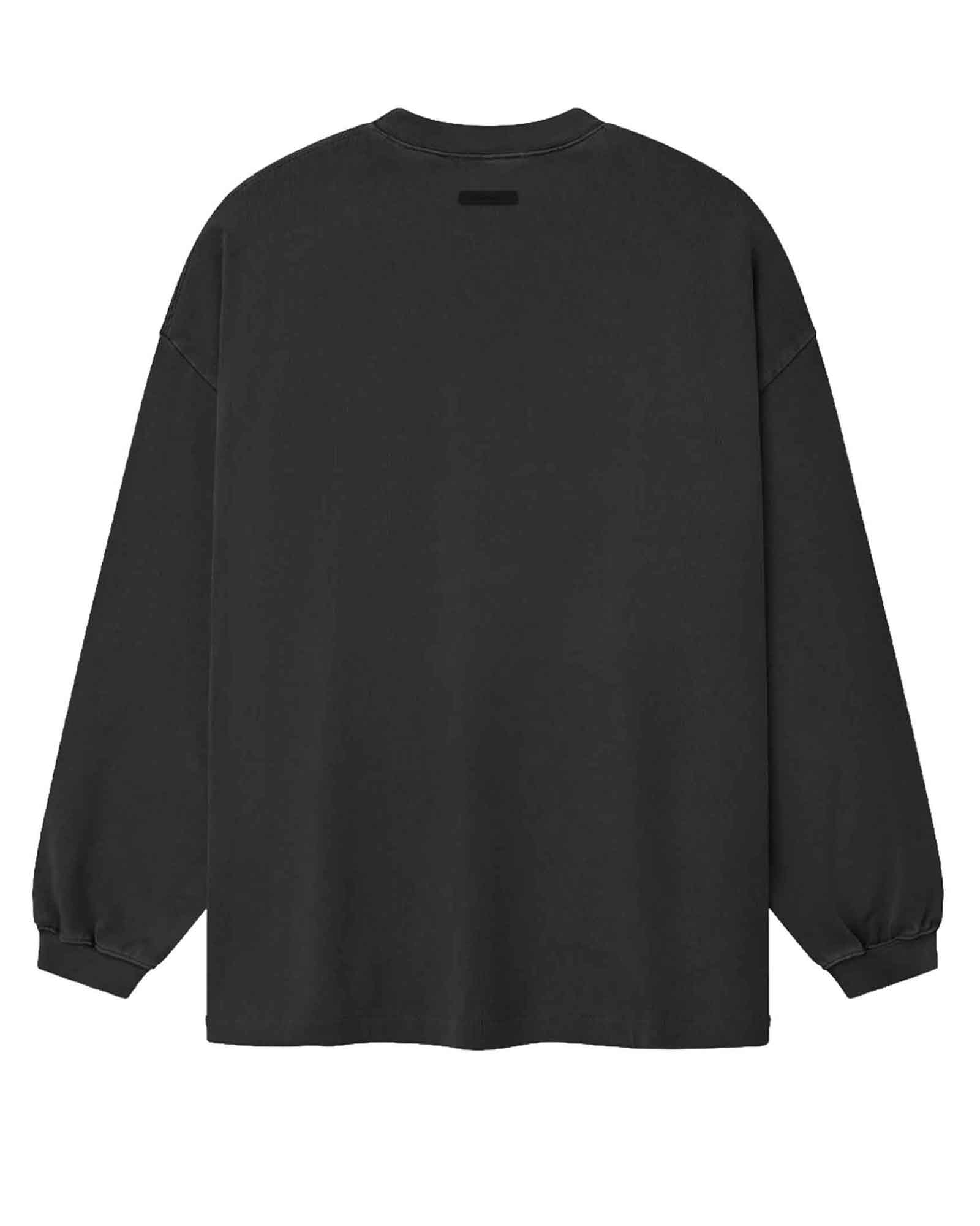 ESSENTIALS・エッセンシャルズ - スウェット WOMEN'S CAMPUS 90'S CROPPED RAGLAN CREWNECK / FADED BLACK