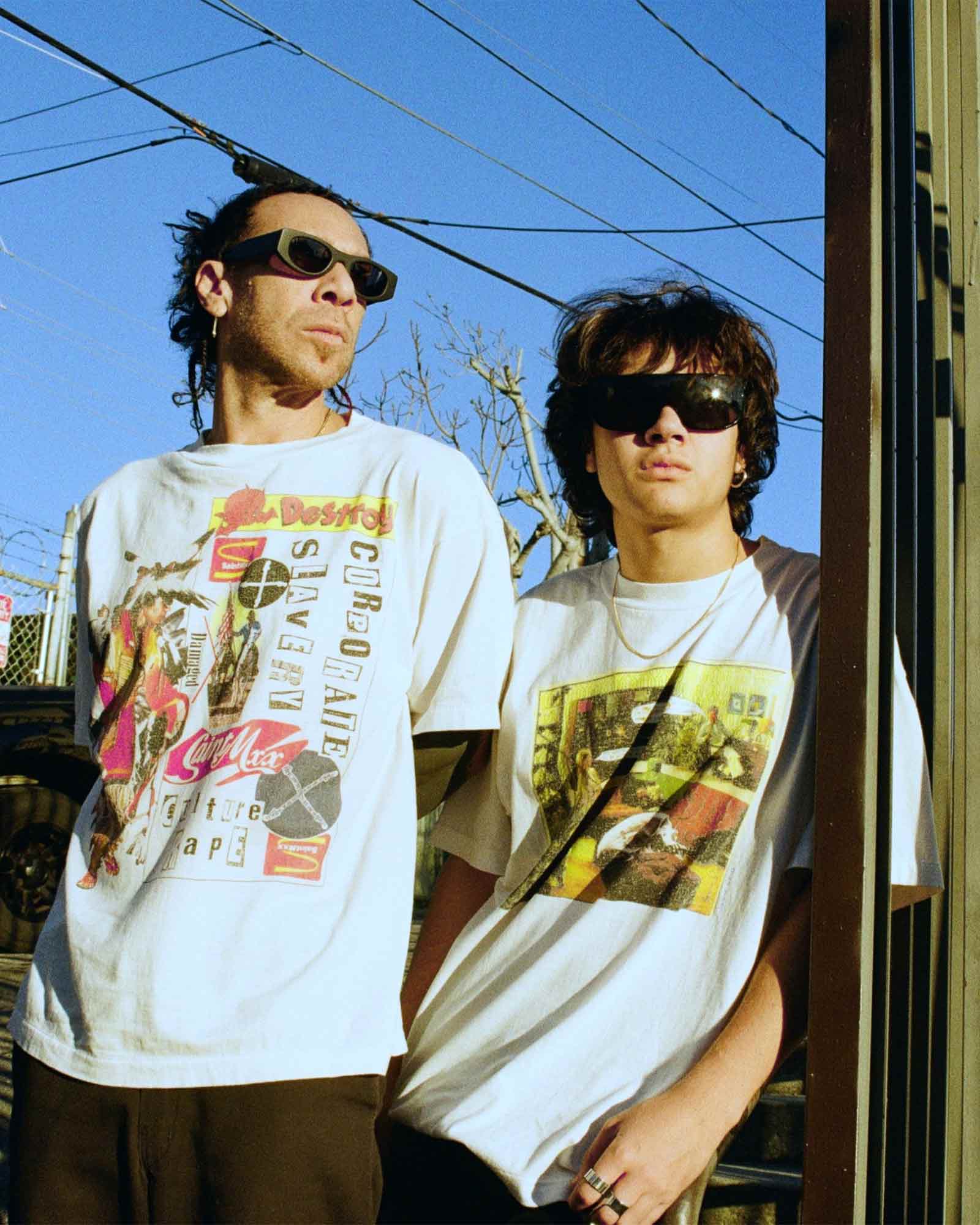 ©SAINT M××××××・セントマイケル - Tシャツ・カットソー JR_SS T-SHIRT/JAMIE REID / WHITE