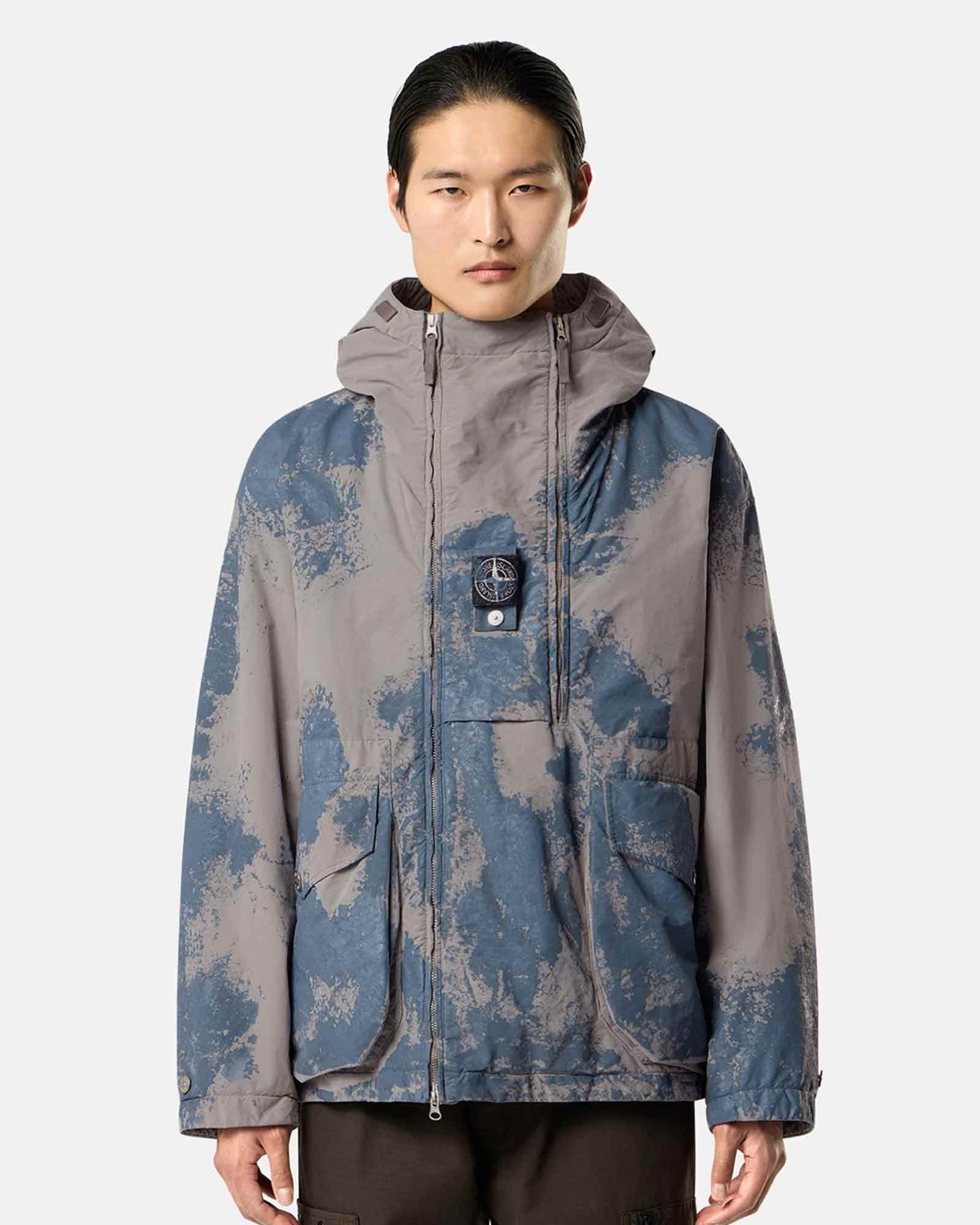 STONE ISLAND・ストーンアイランド - ジャケット HAND PAINTED DAVID LIGHT-TC Q100031 / GREY