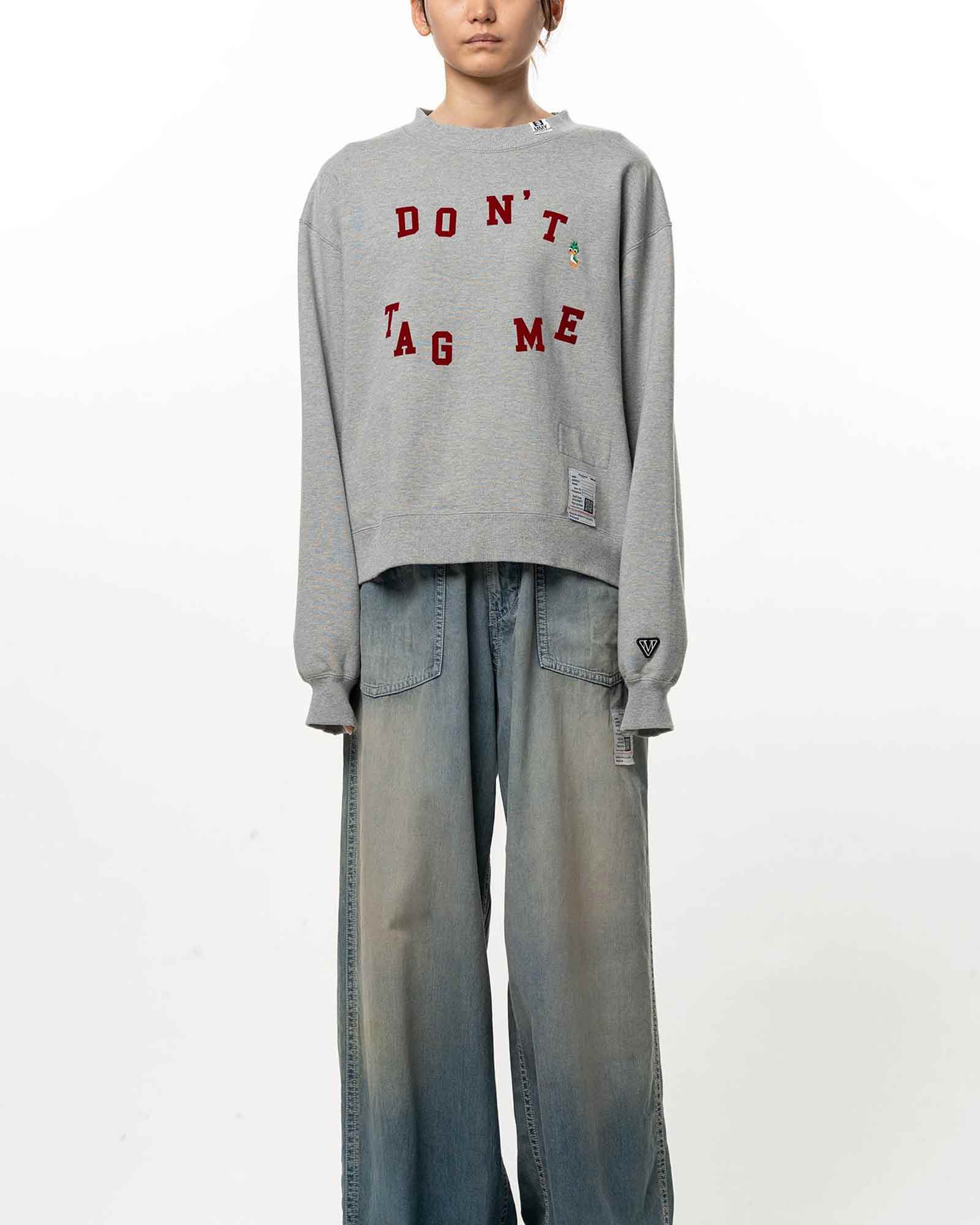 MIHARA YASUHIRO・Yasuhiro Mihara -  D.T.M FLOCKY PULLOVER / GRAY