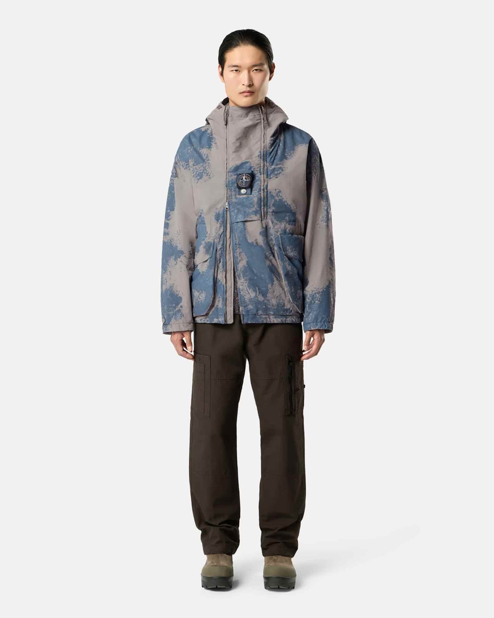 STONE ISLAND・ストーンアイランド - ジャケット HAND PAINTED DAVID LIGHT-TC Q100031 / GREY