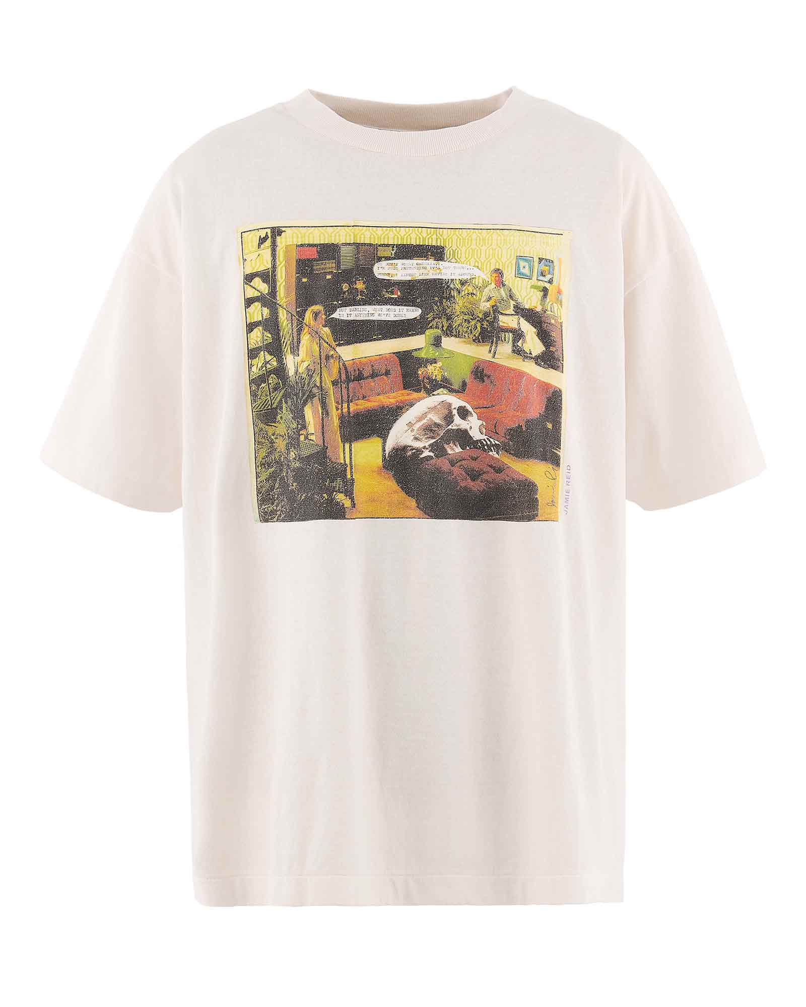 JR_SS T-SHIRT/JAMIE REID / WHITE