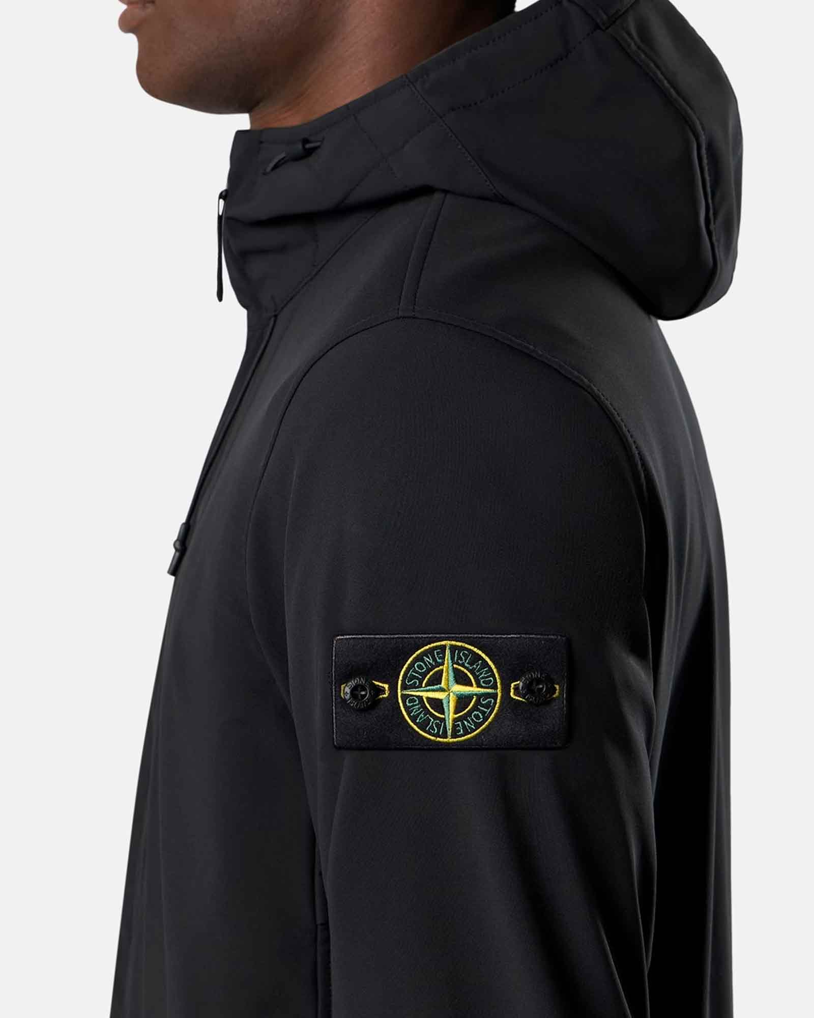 STONE ISLAND・stone island -  BIKER JACKET 26AW-100004 / BLACK