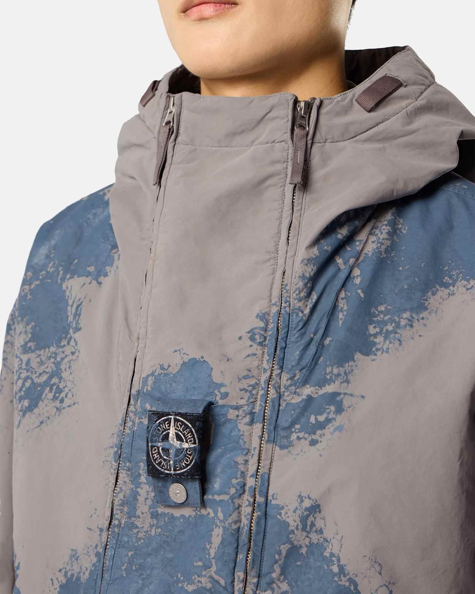 STONE ISLAND・ストーンアイランド - ジャケット HAND PAINTED DAVID LIGHT-TC Q100031 / GREY