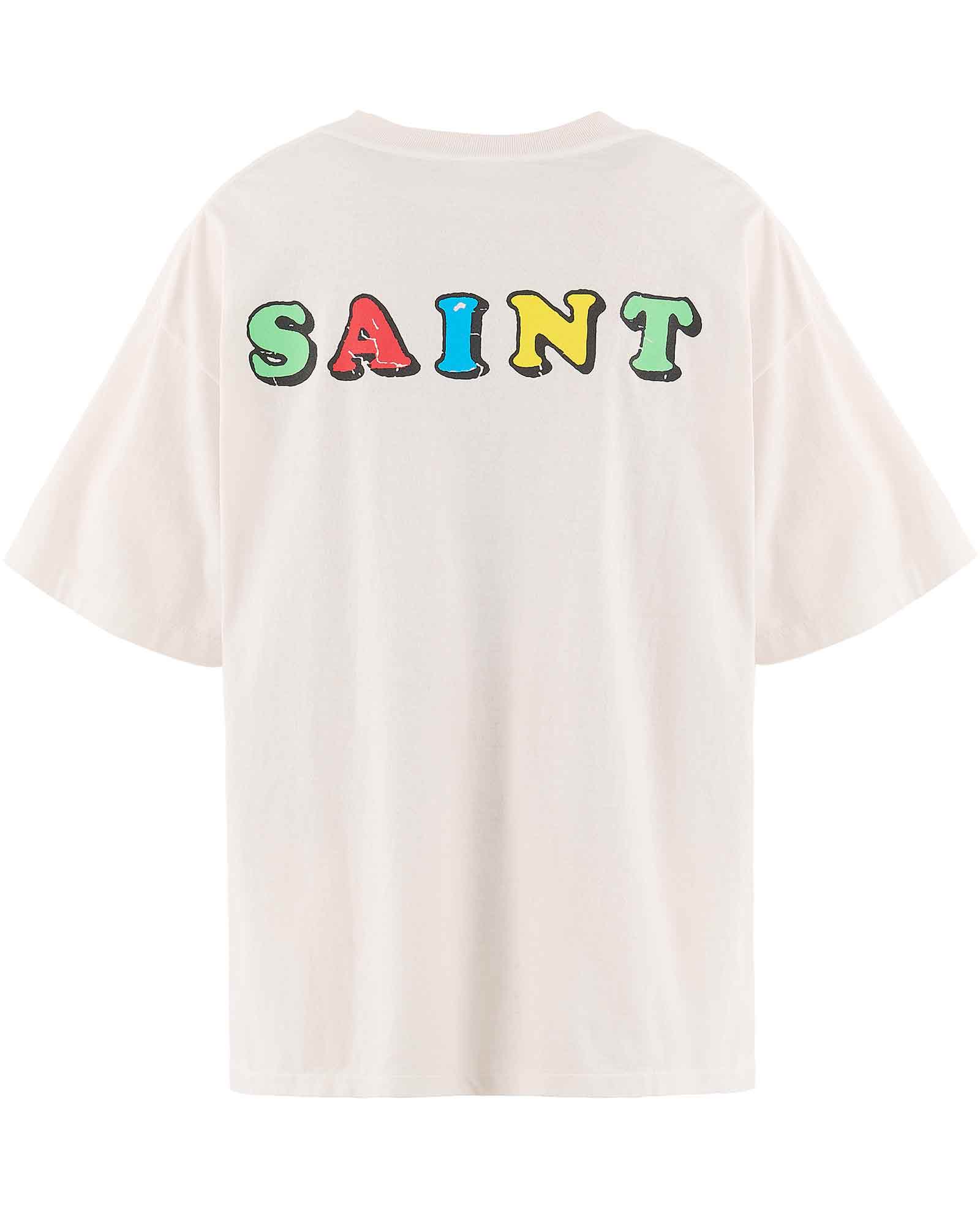 ©SAINT M××××××・セントマイケル - Tシャツ・カットソー JR_SS T-SHIRT/JAMIE REID / WHITE