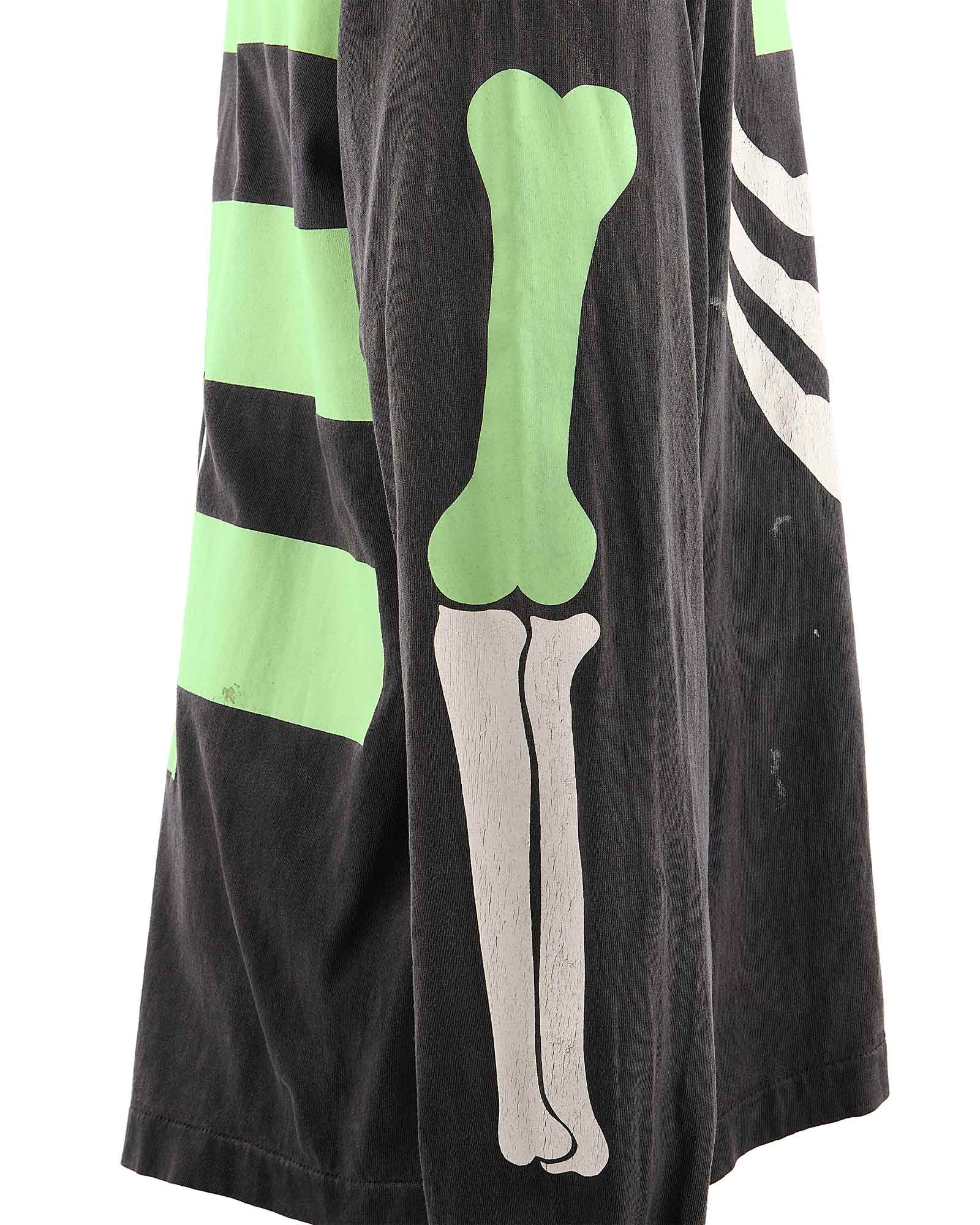 ©SAINT M××××××・圣迈克尔 -  BH_LS T-SHIRT/BONE / BLACK