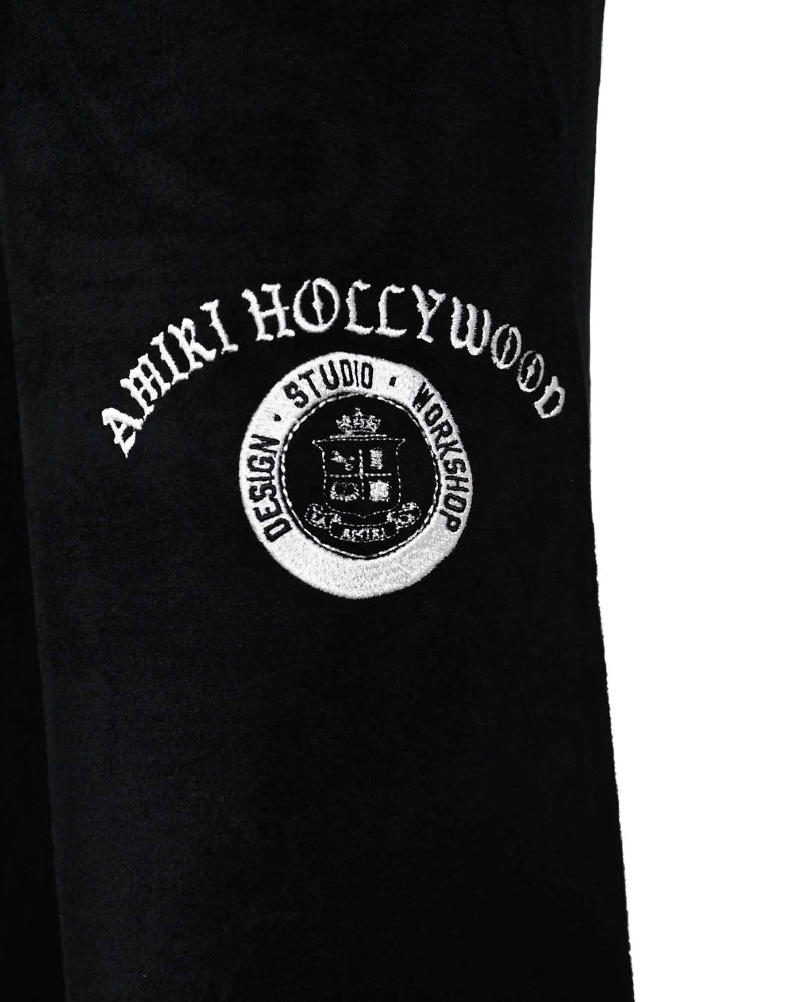 AMIRI・アミリ - その他パンツ COLLEGIATE VELVET TRACK PANT 
/ BLACK