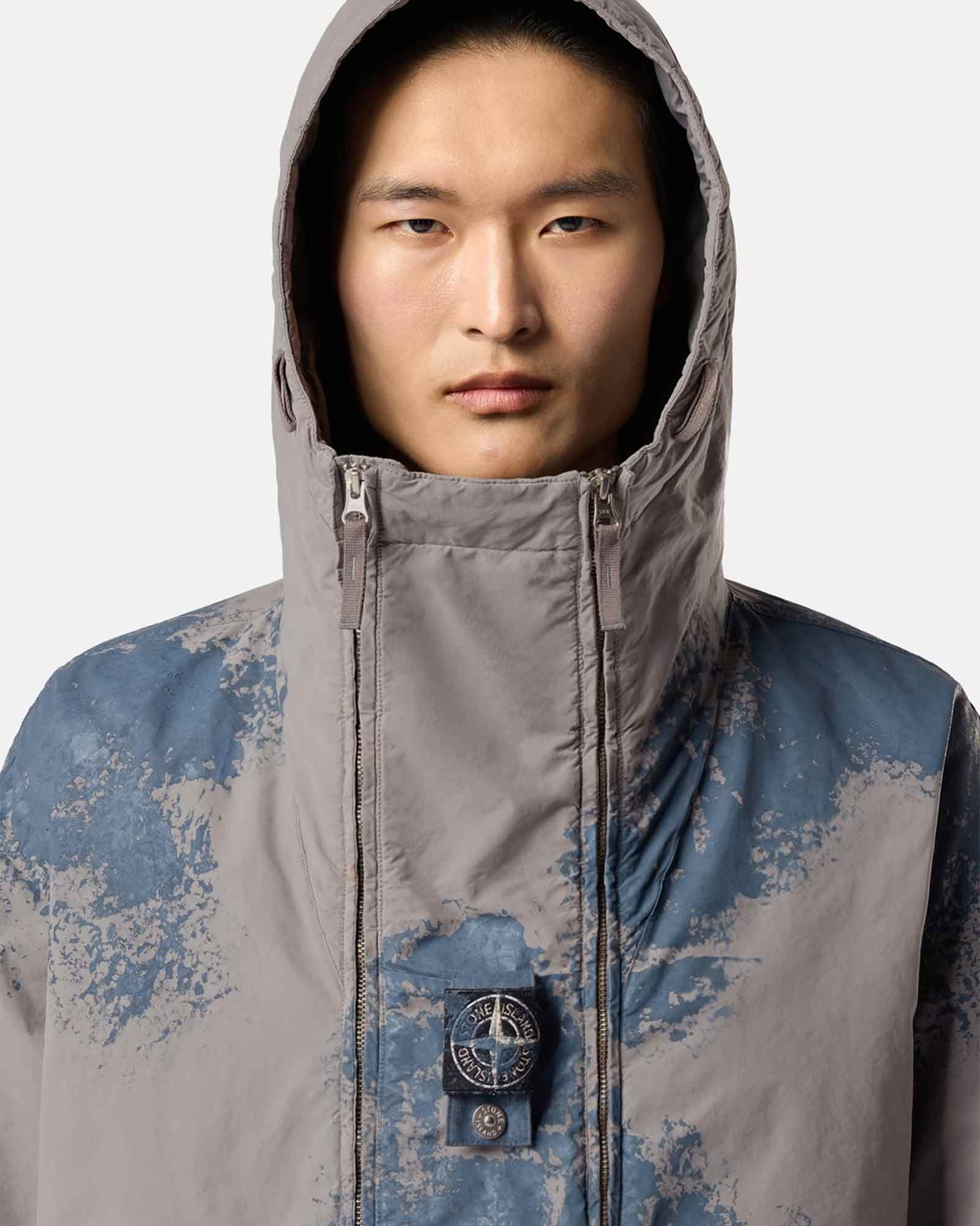 STONE ISLAND・ストーンアイランド - ジャケット HAND PAINTED DAVID LIGHT-TC Q100031 / GREY