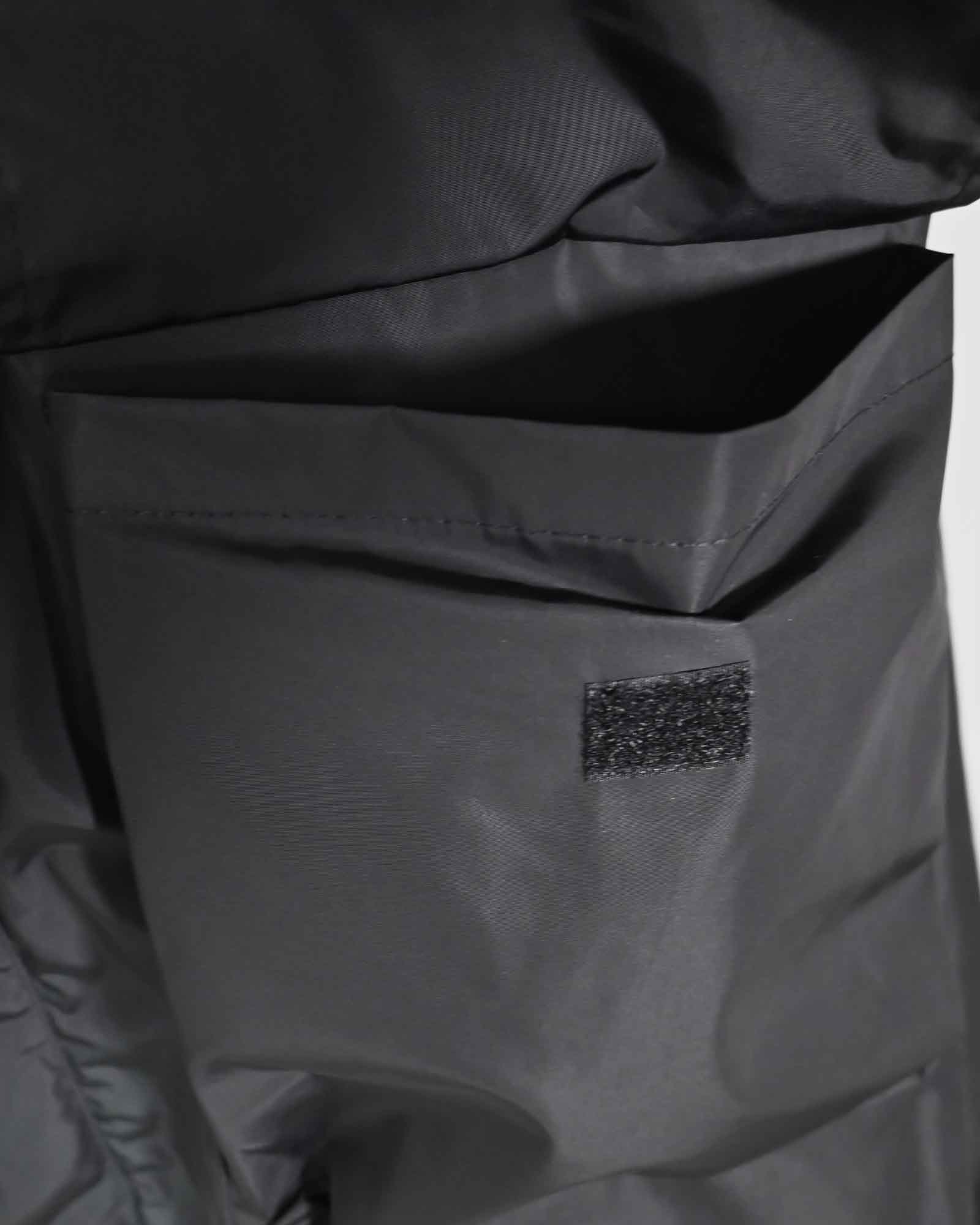 VETEMENTS・Vetements -  HOODED RAIN JACKET / BLACKOUT