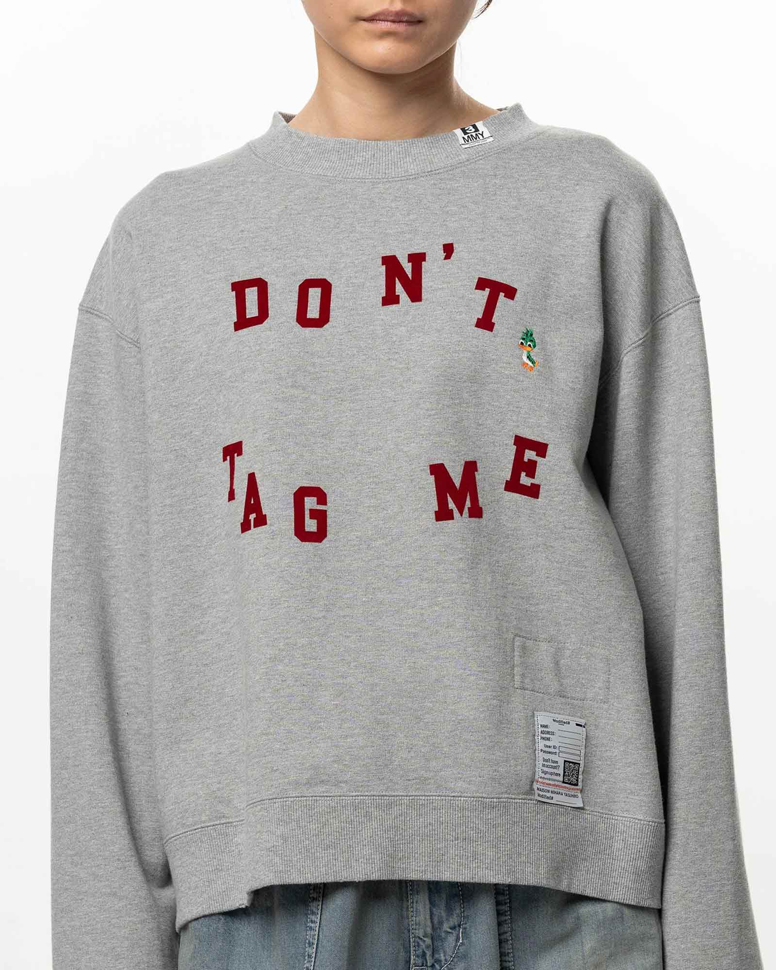 MIHARA YASUHIRO・Yasuhiro Mihara -  D.T.M FLOCKY PULLOVER / GRAY