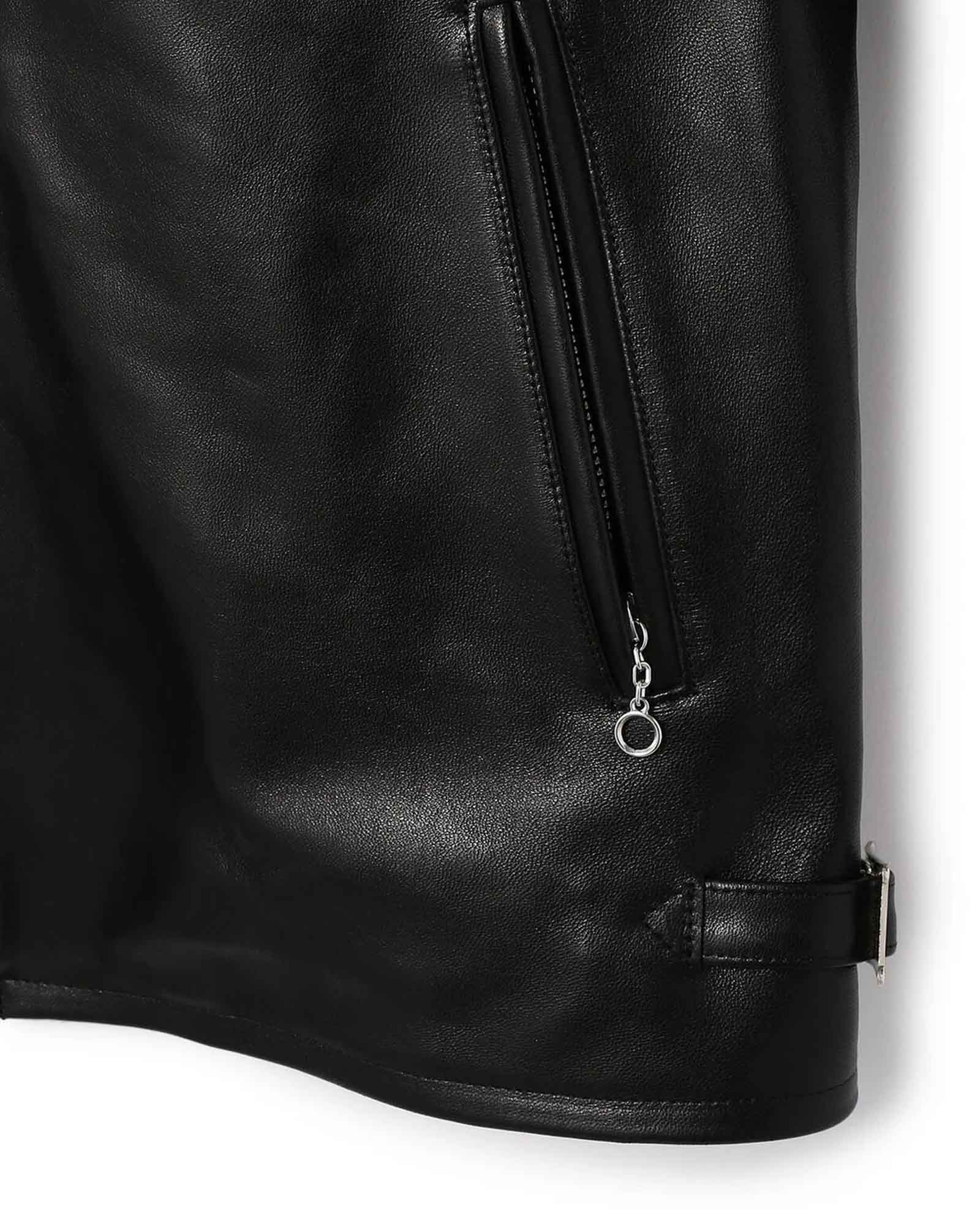 Schott・ショット - レザージャケット 70’S SINGLE RIDERS JACKET / BLACK