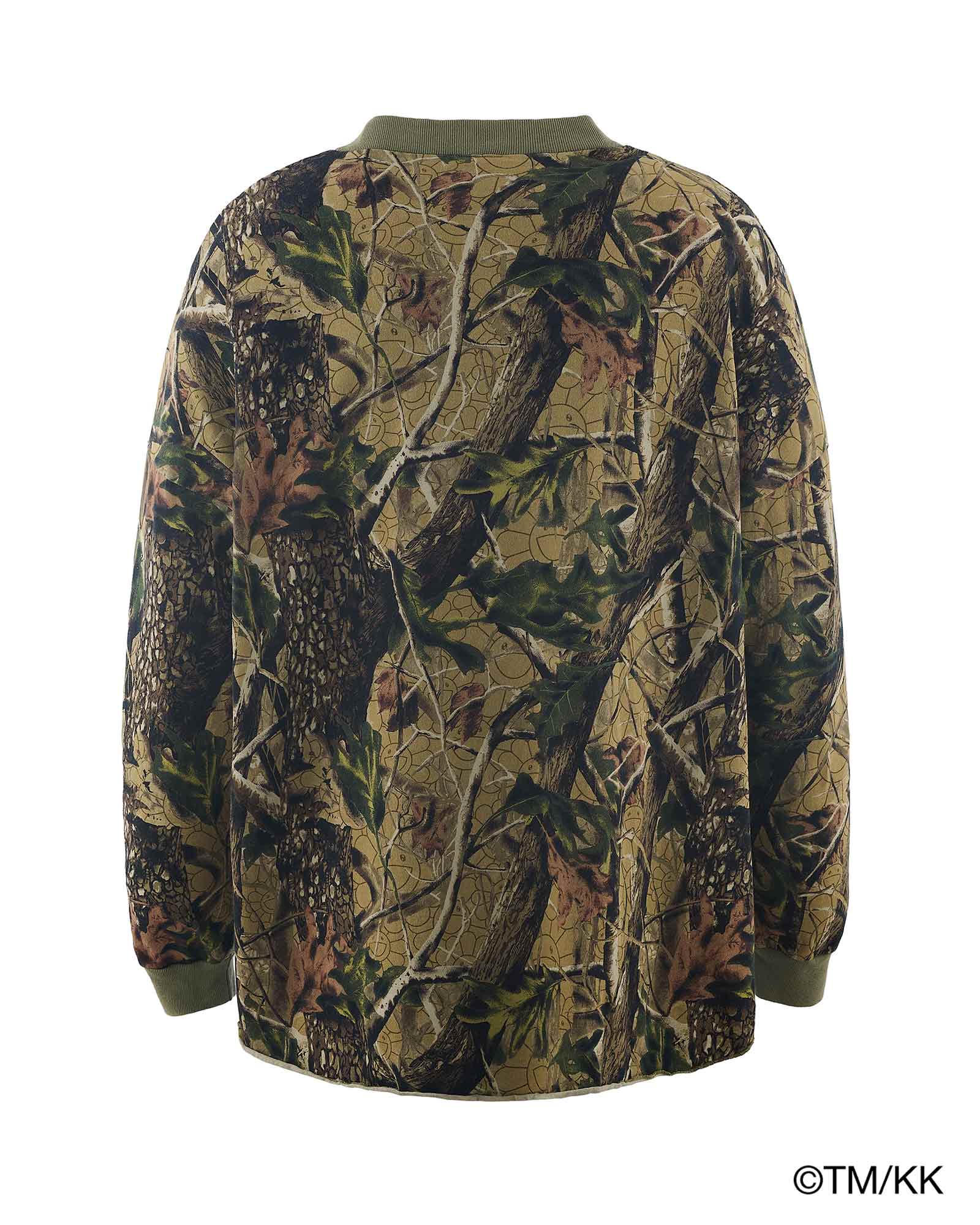 mononoke・made・モノノケメイド - L/S Tシャツ LS T-SHIRT WIDE / CAMO/WHITE
