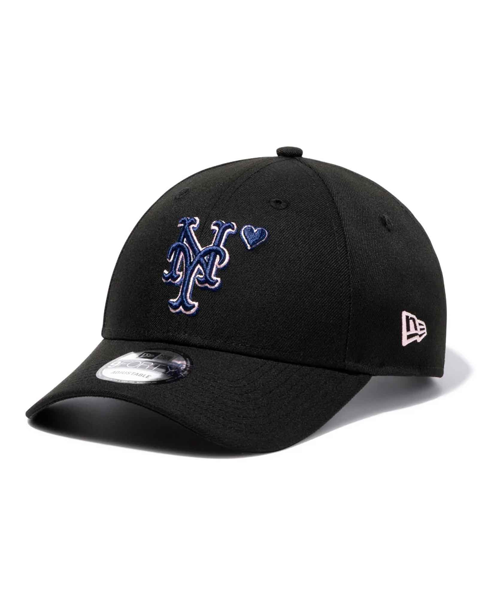 BASICKS・ベイシックス - キャップ 9FORTY TM NEW YORK YANKEES CAP / BLACK×NAVY×WHITE×PINK