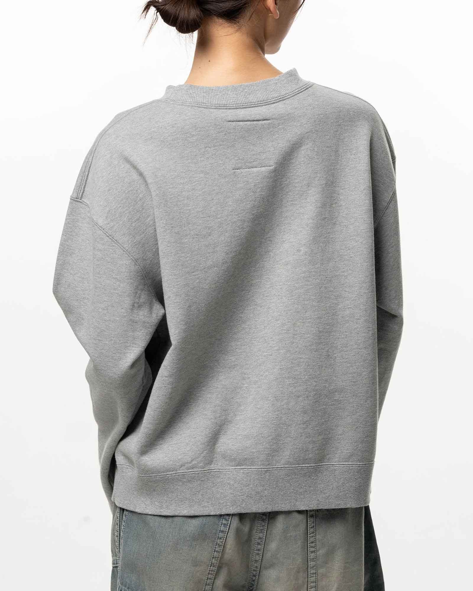 MIHARA YASUHIRO・Yasuhiro Mihara -  D.T.M FLOCKY PULLOVER / GRAY