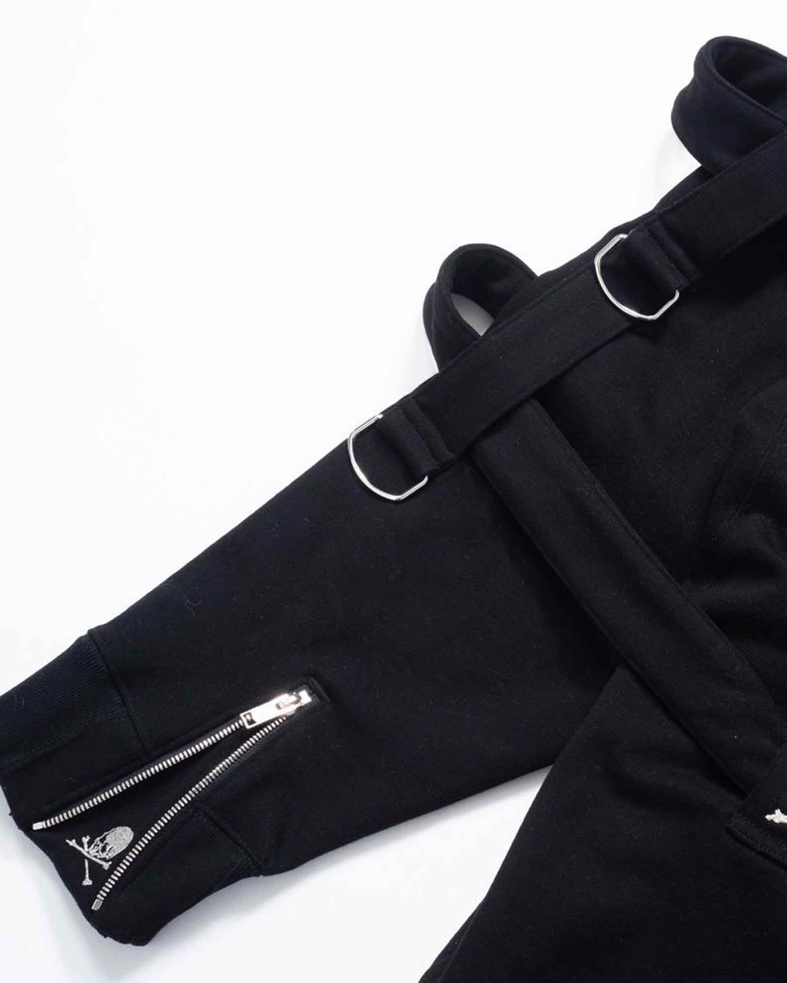 mastermind・マスターマインド - パーカー・フーディ PARACHUTE ZIP-UP HOODIE / BLACK
