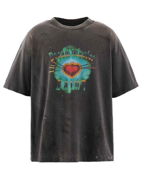 SAINT M×××××× (セントマイケル) SS26 SS T-SHIRT/HEART/BLACK