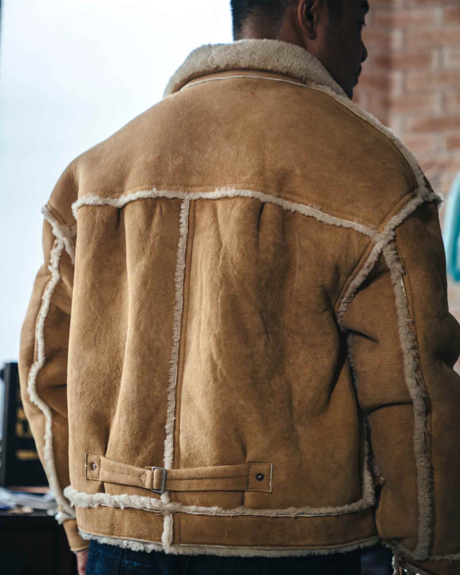 ©SAINT M××××××・saint michael -  BB_MOUTON JACKET/MOUTON / BEIGE