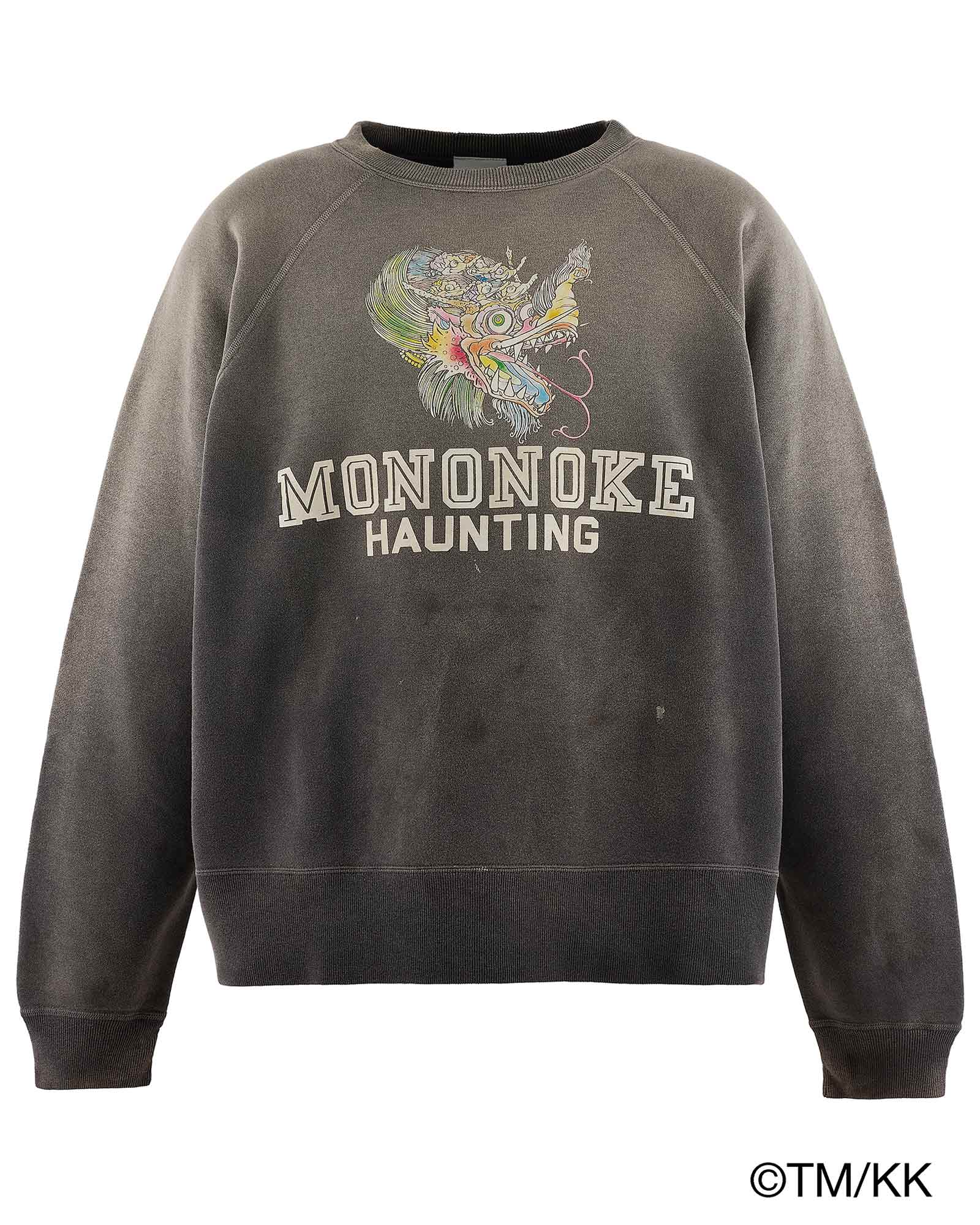 CREW NECK SWEAT/龍 / CHARCOAL