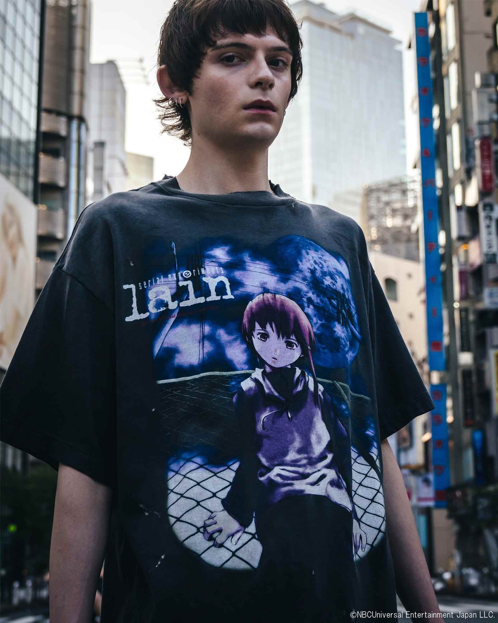 ©SAINT M××××××・セントマイケル - Tシャツ・カットソー GS_SS TEE/LAIN / BLACK