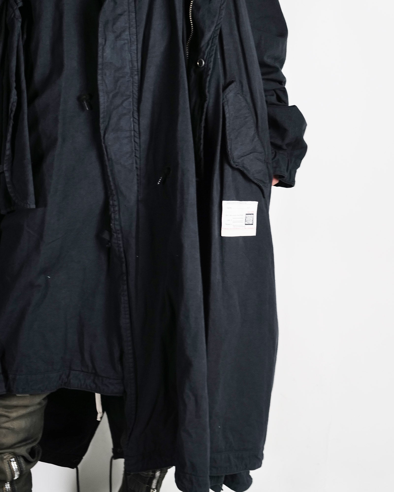 MIHARA YASUHIRO・ミハラヤスヒロ - コート LAYERED M-51 MODS PARKA / BLACK