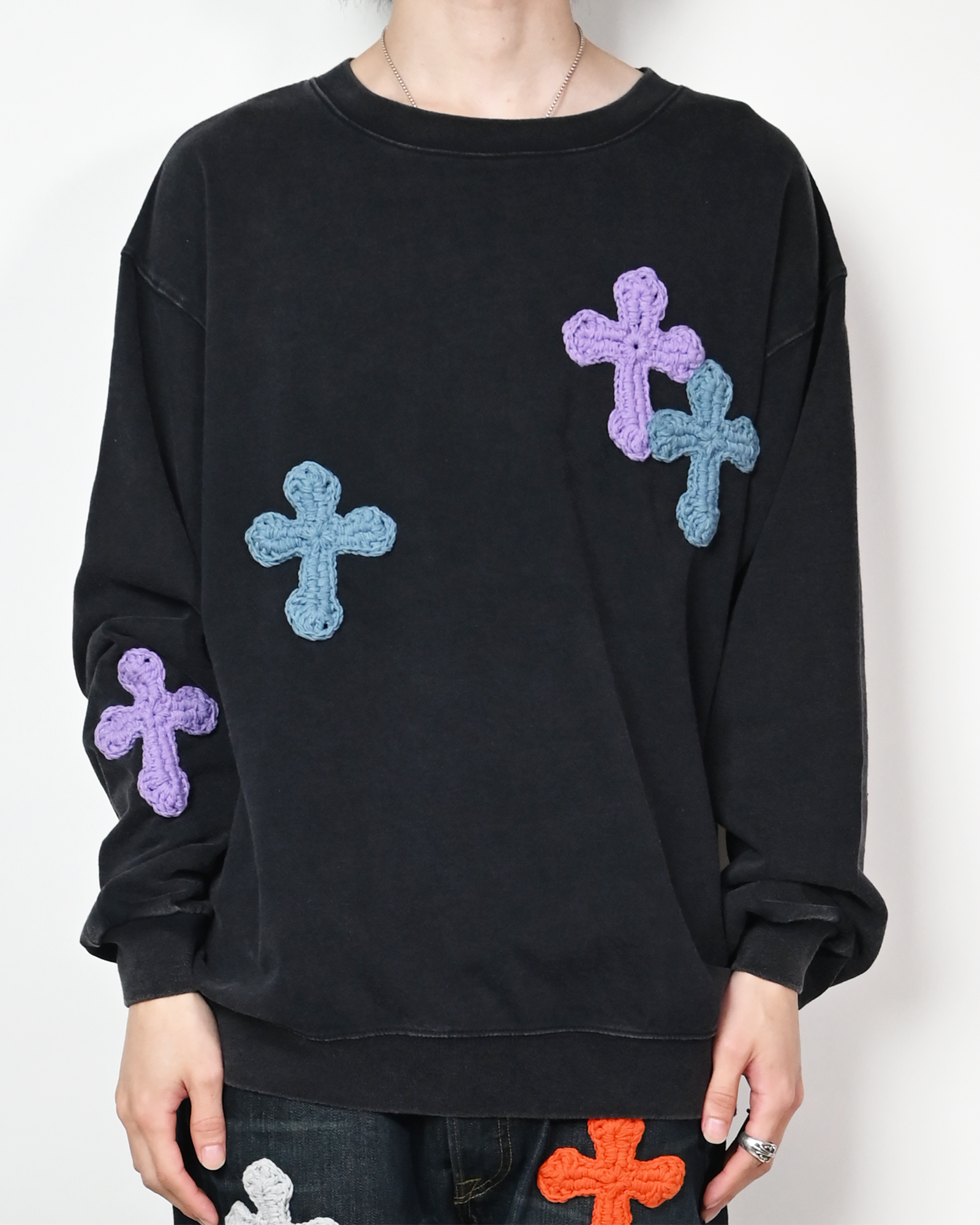 Y.A.R.N. SWEAT-5 (XL)  / BLACK
