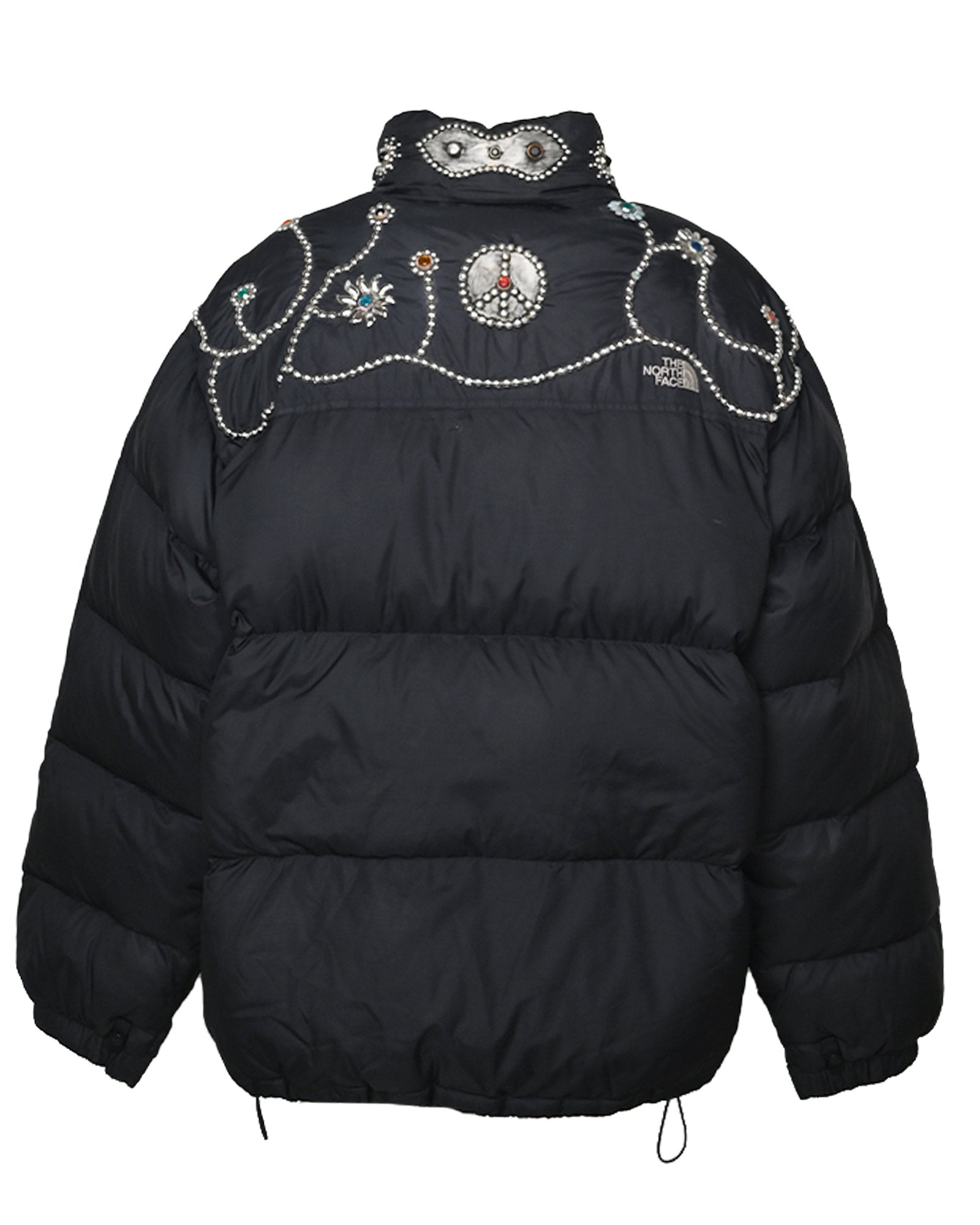 PROLETA RE ART・プロレタ リ アート - ダウンジャケット STUDS CUSTOMIZED VINTAGE DOWN JACKET(XXXL) / MULTI