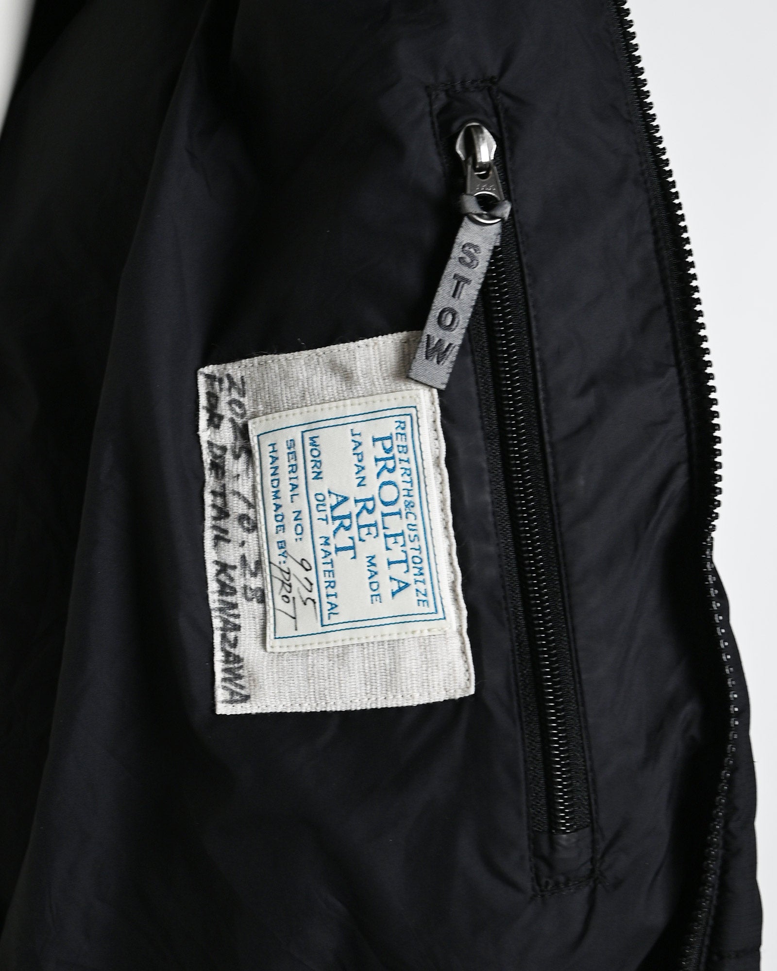 PROLETA RE ART・プロレタ リ アート - ダウンジャケット STUDS CUSTOMIZED VINTAGE DOWN JACKET(XXL) / MULTI