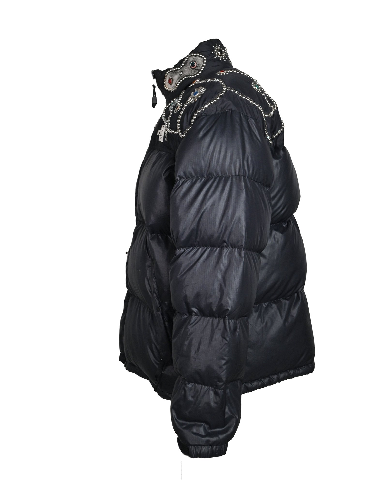 PROLETA RE ART・プロレタ リ アート - ダウンジャケット VINTAGE NUPTSE STUDS JACKET (XXL) / MULTI