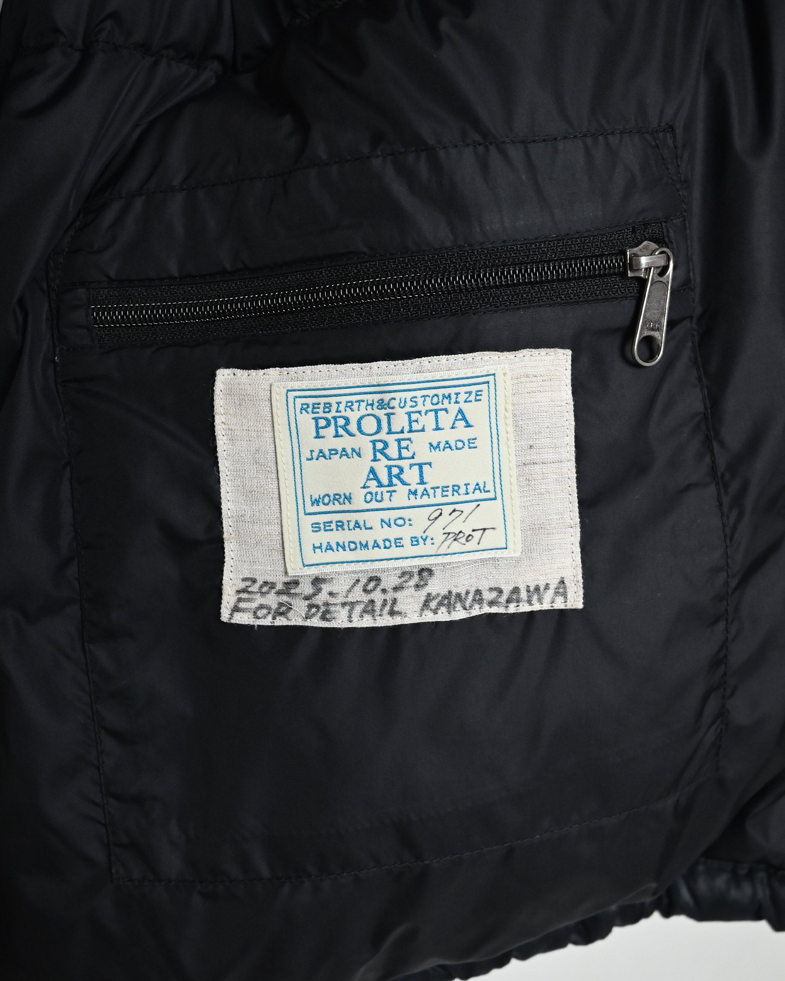 PROLETA RE ART・プロレタ リ アート - ダウンジャケット VINTAGE NUPTSE STUDS JACKET (XL) / MULTI