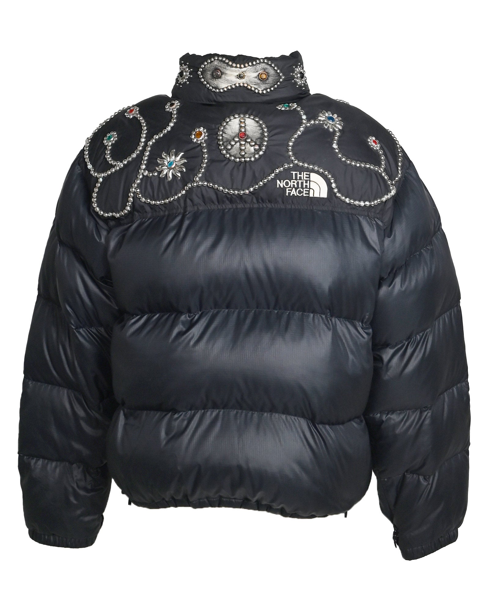 PROLETA RE ART・プロレタ リ アート - ダウンジャケット VINTAGE NUPTSE STUDS JACKET (XL) / MULTI