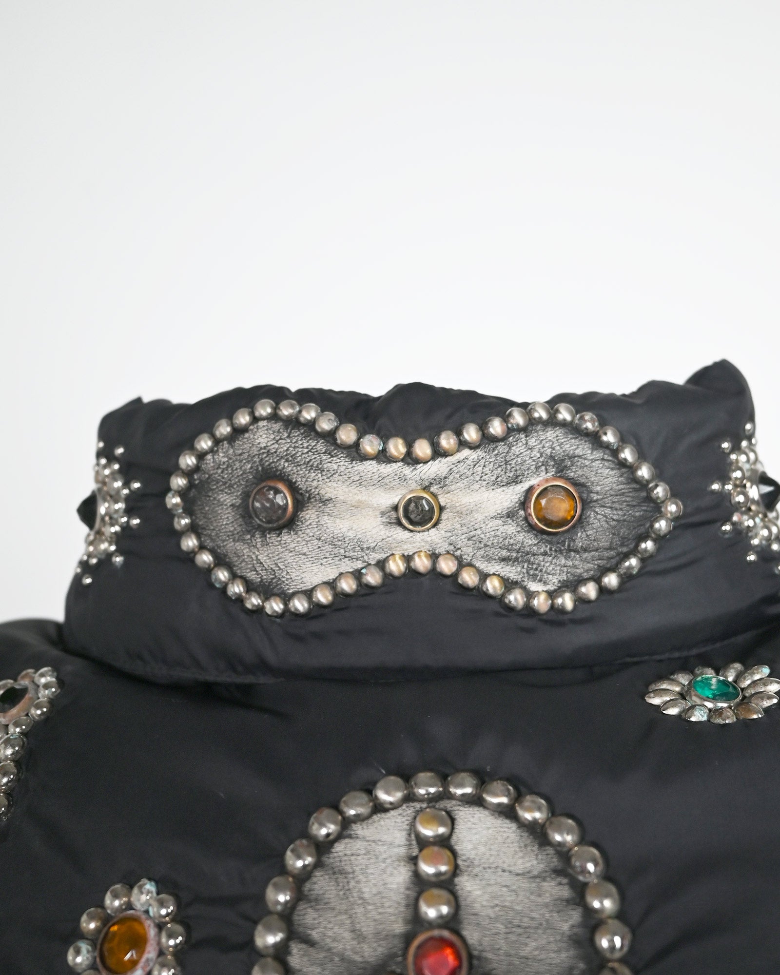 PROLETA RE ART・プロレタ リ アート - ダウンジャケット VINTAGE NUPTSE STUDS JACKET (XL) / MULTI