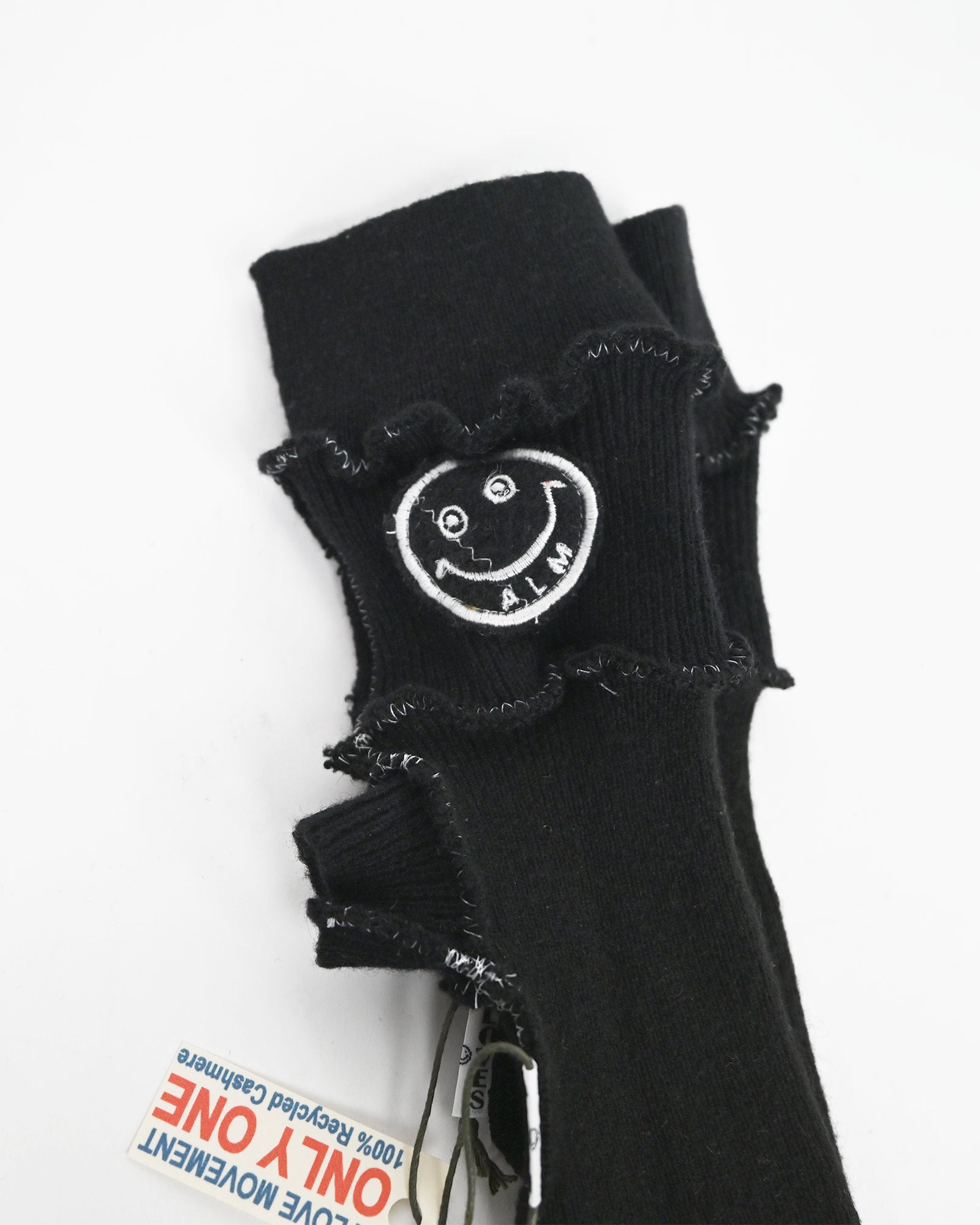 A LOVE MOVEMENT・ア・ラブ・ムーブメント - ファッション小物 CASHMERE GLOVES 8 / BLACK