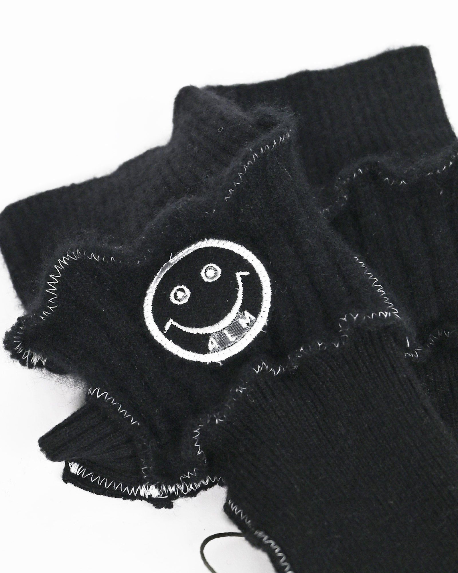 A LOVE MOVEMENT・ア・ラブ・ムーブメント - ファッション小物 CASHMERE GLOVES 4 / BLACK