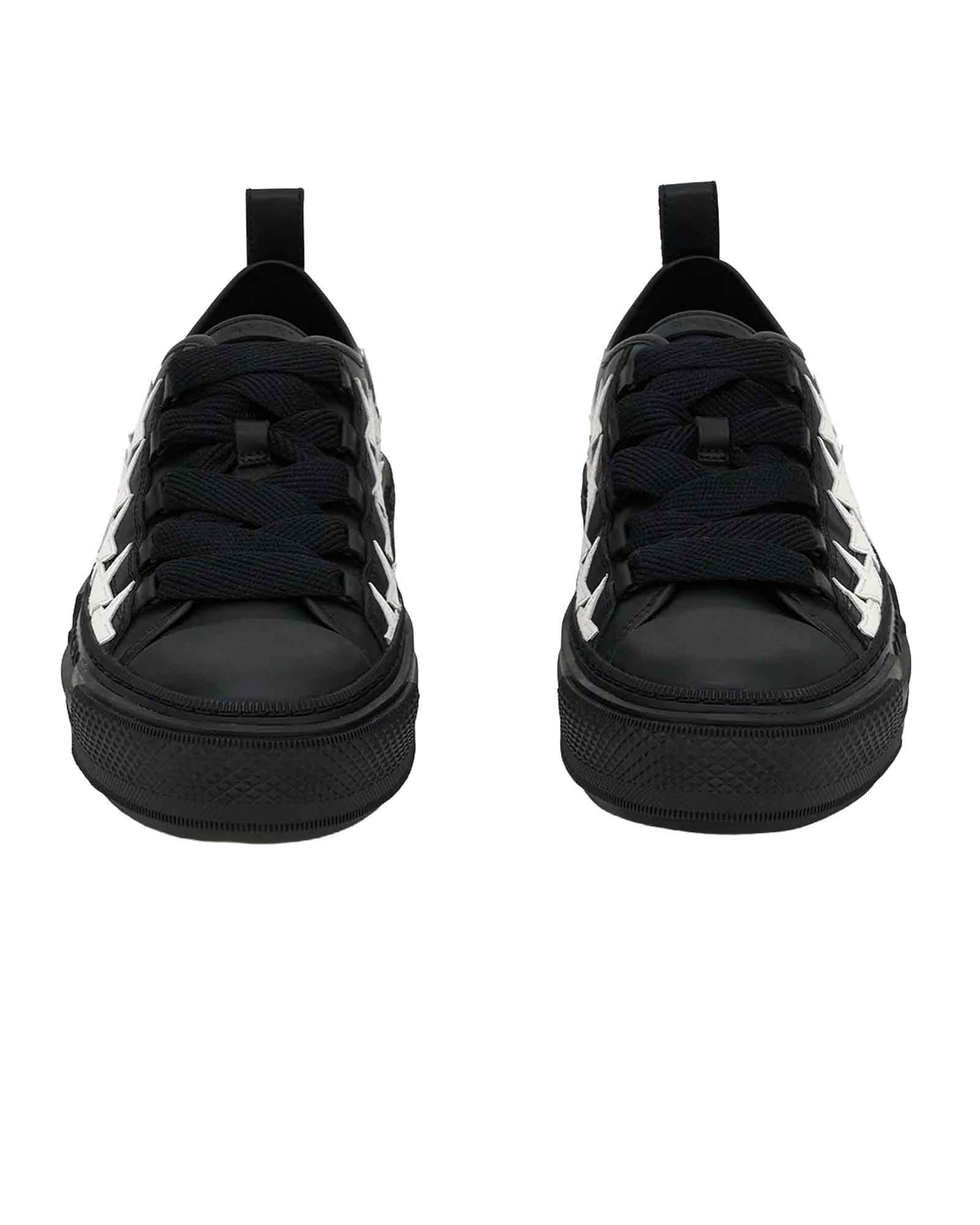 AMIRI・アミリ - ローカットスニーカー STARS COURT LOW / BLACK/BLACK