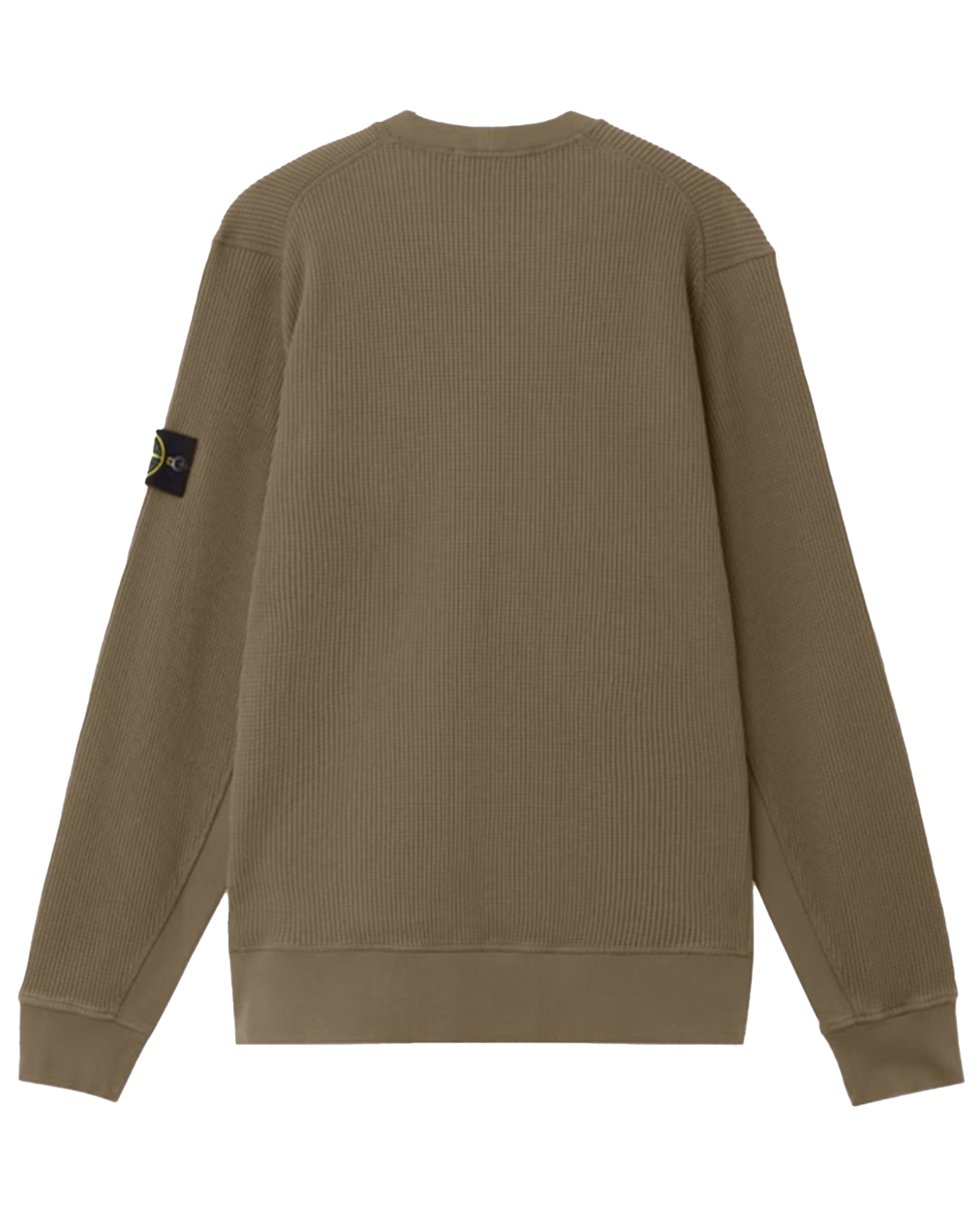 【STONE 】ストーンアイランド　サーマルシャツ　ワッフル STONE ISLAND (ストーンアイランド) WAFFLE FLEECE / MILITARY GREEN