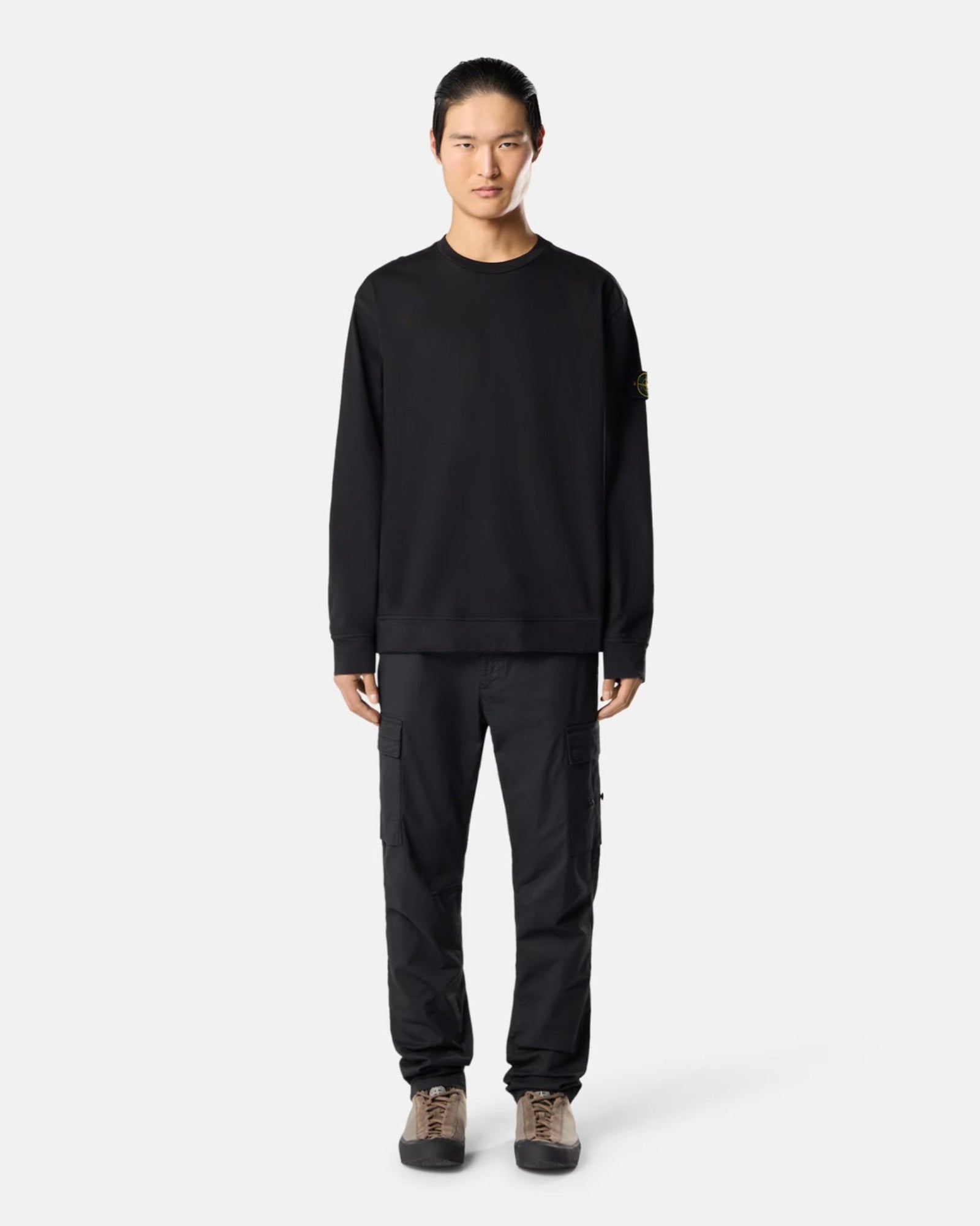 STONE ISLAND・ストーンアイランド - L/S Tシャツ SWEATSHIRT 26AW-6100057 / BLACK