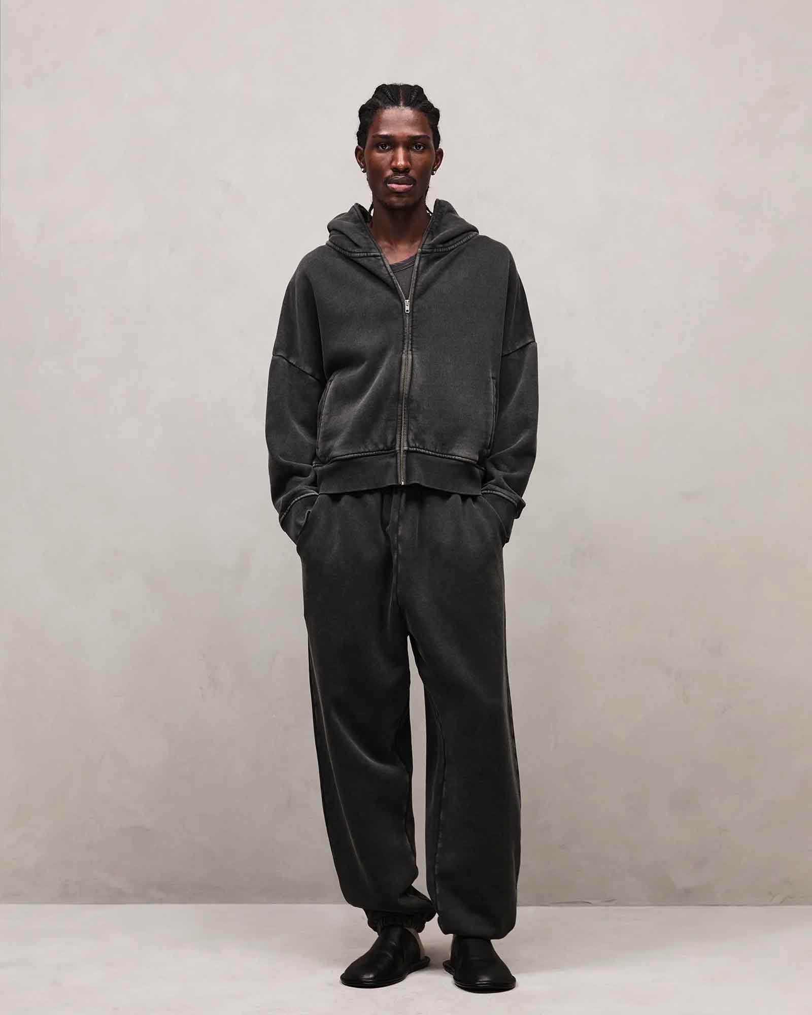 Entire studios・entire studio -  ETERNAL ZIP / WASHED BLACK