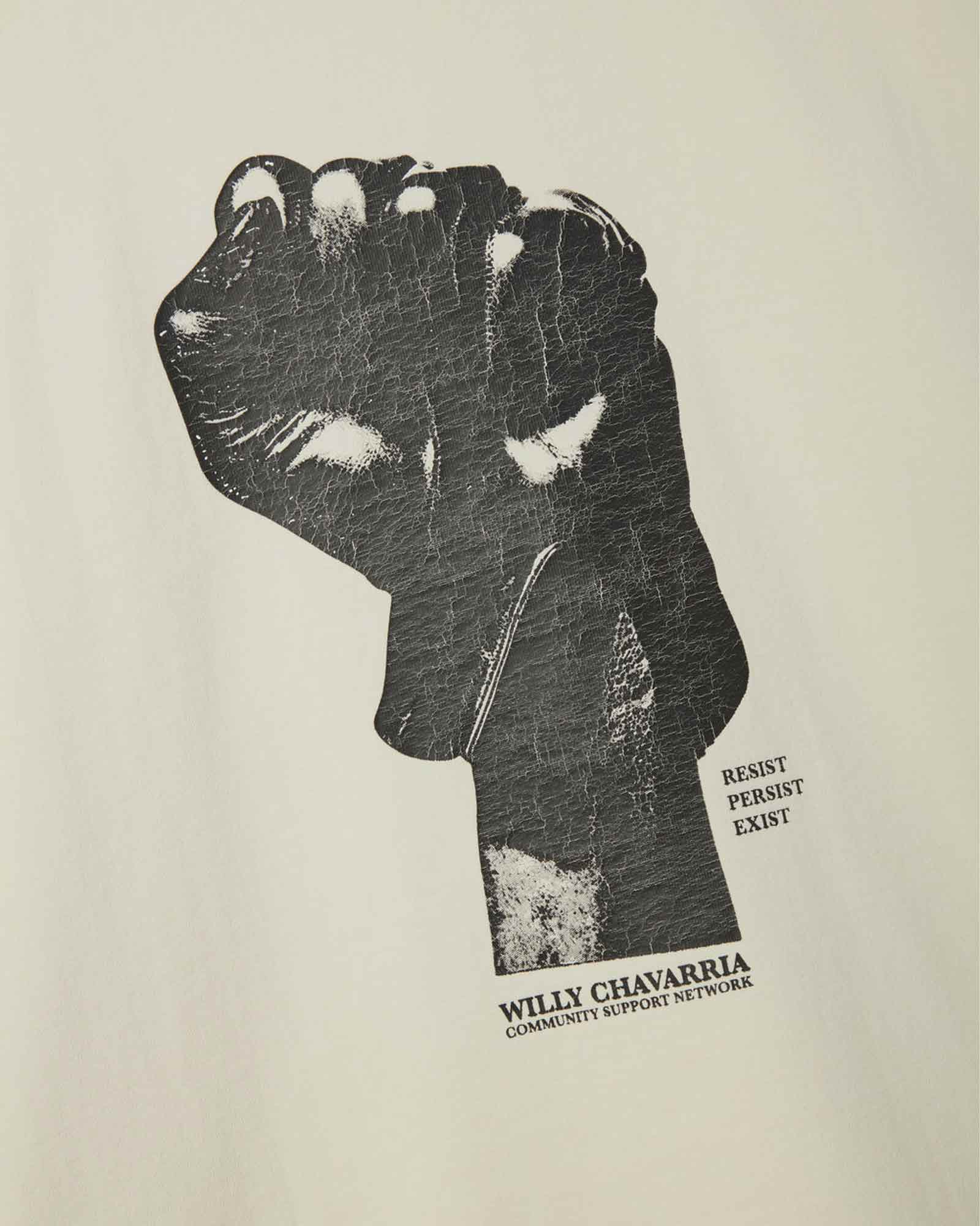 WILLY CHAVARRIA・ウィリー・チャバリア -  RESIST PERSIST EXIST BUFFALO TEE / MASA