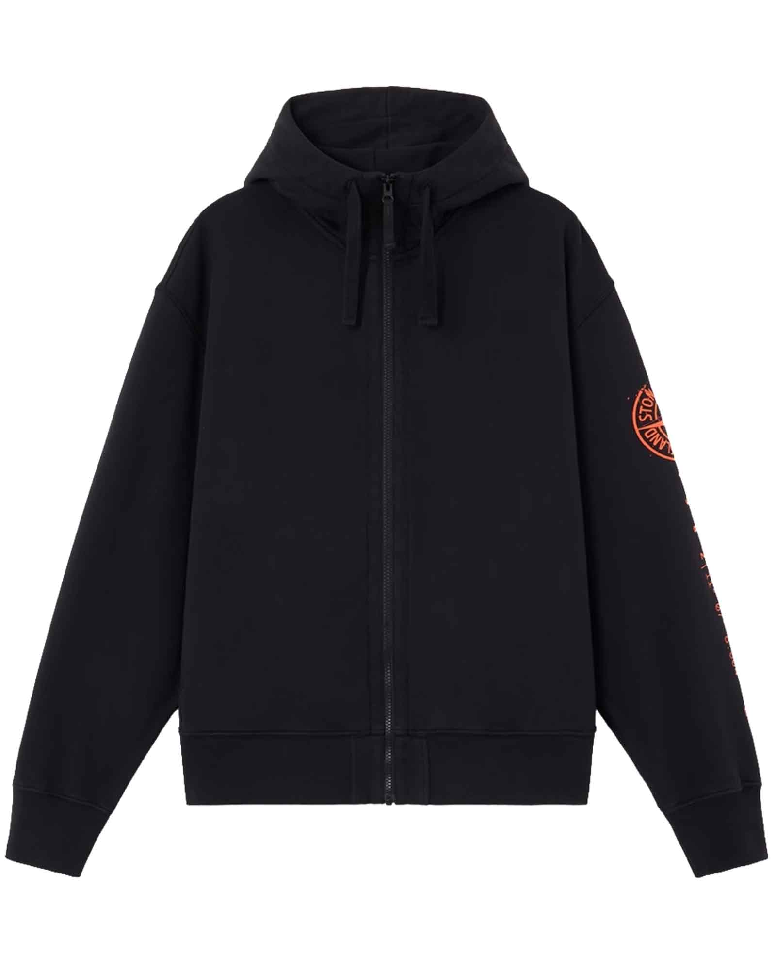 STONE ISLAND・ストーンアイランド - トップス COTTON FLEECE 6100009 / BLACK