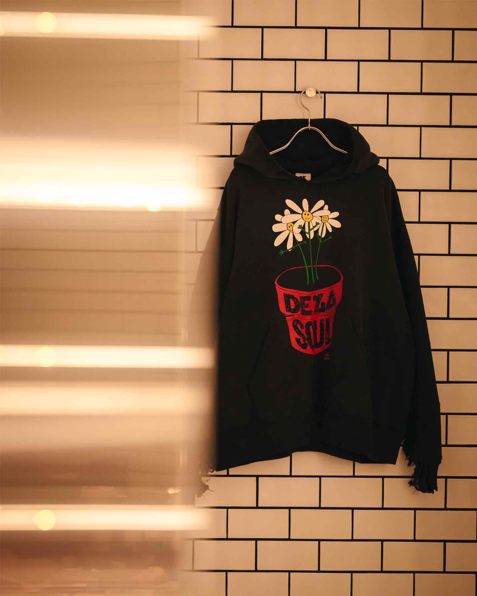 ©SAINT M××××××・セントマイケル - パーカー・フーディ DLS_HOODIE/DE LA SOUL / BLACK