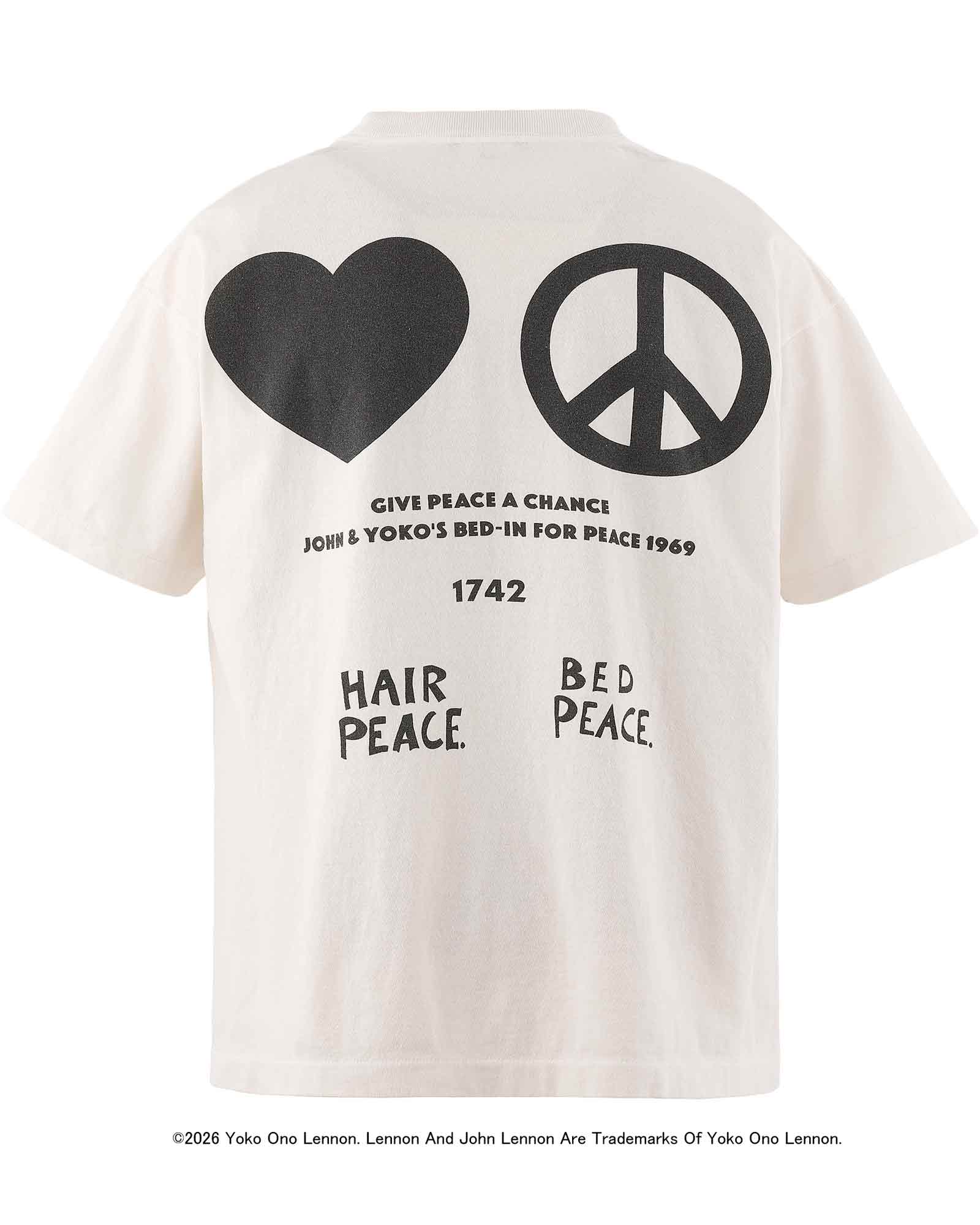 SAINT M×××××× (セントマイケル) SS26 JL_SS T-SHIRT/IMAGINE PEACE