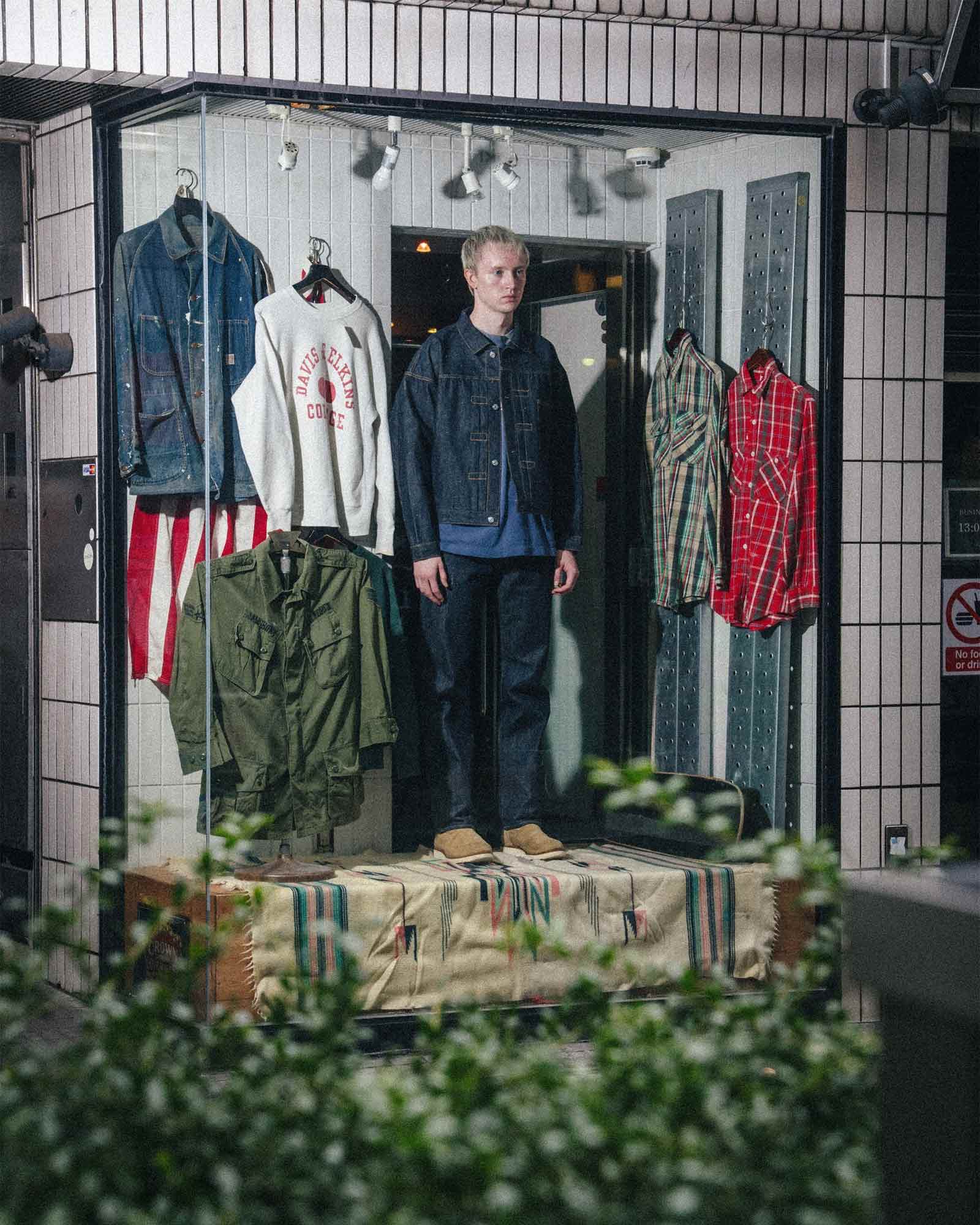 ©SAINT M××××××・セントマイケル - ジャケット BBJ_DENIM JACKET/REGID / BLUE