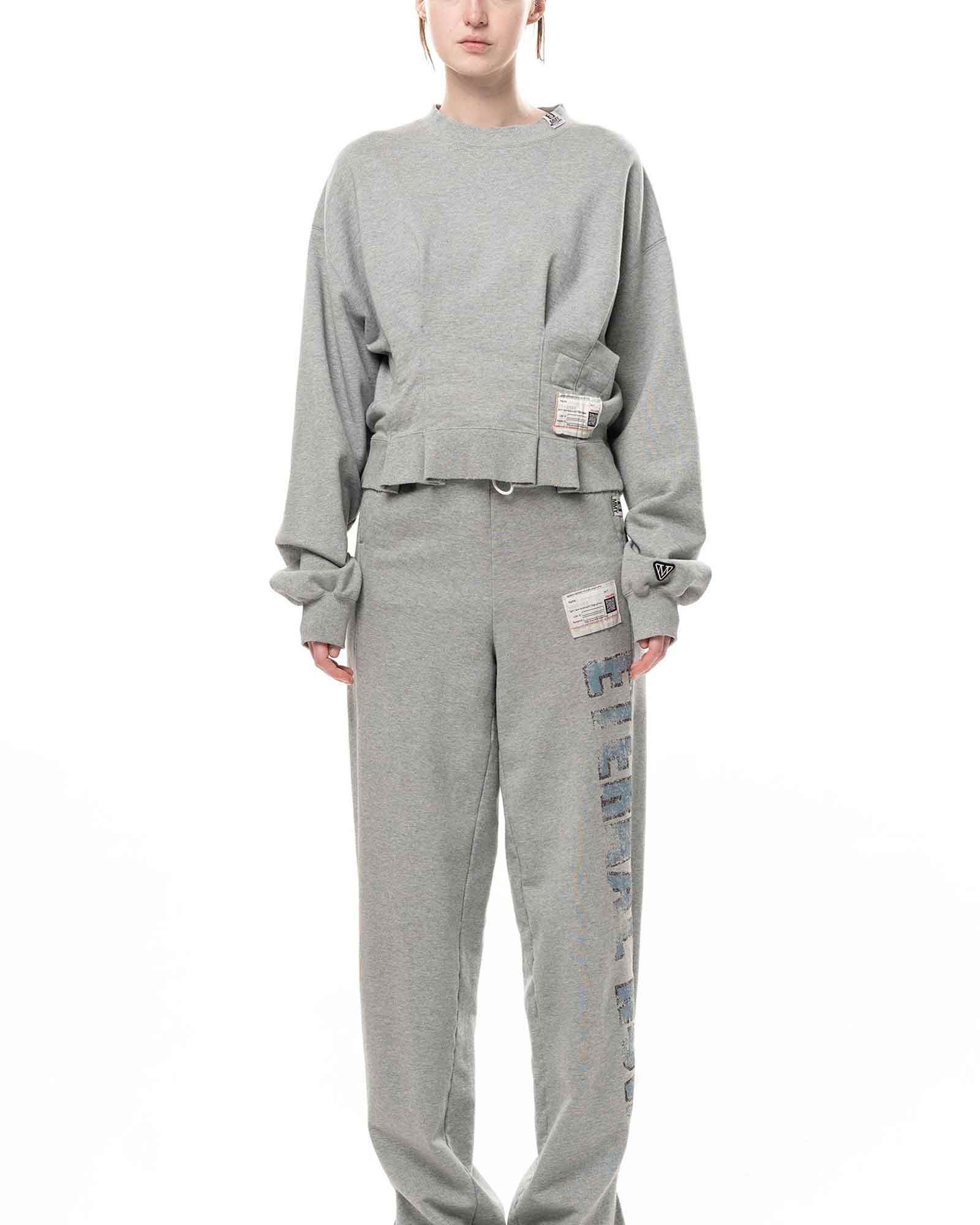MIHARA YASUHIRO・Yasuhiro Mihara -  WAIST TUCKED PULLOVER / GRAY