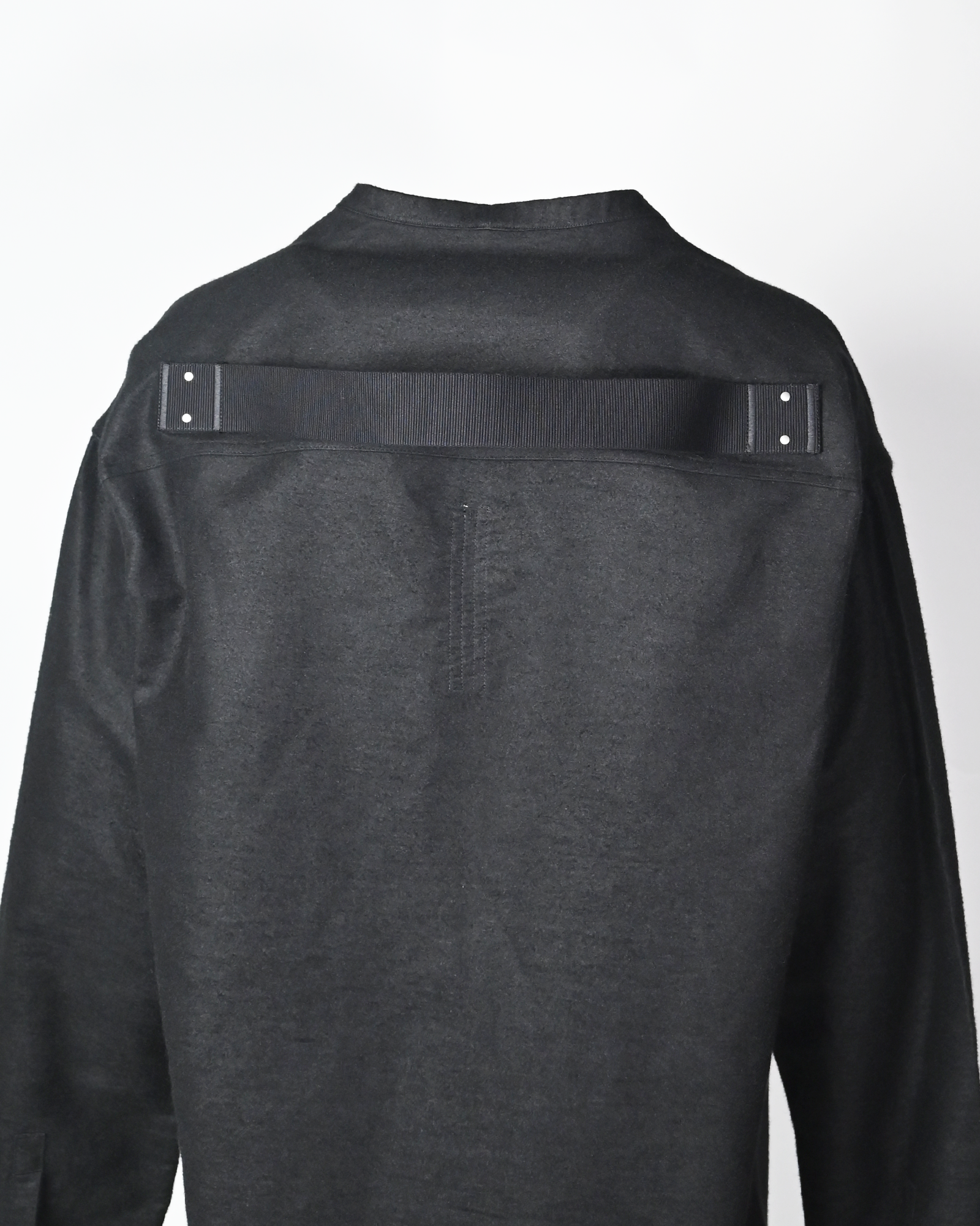 RICK OWENS・リック オウエンス - シャツ CONCORDIAN SHIRT / BLACK