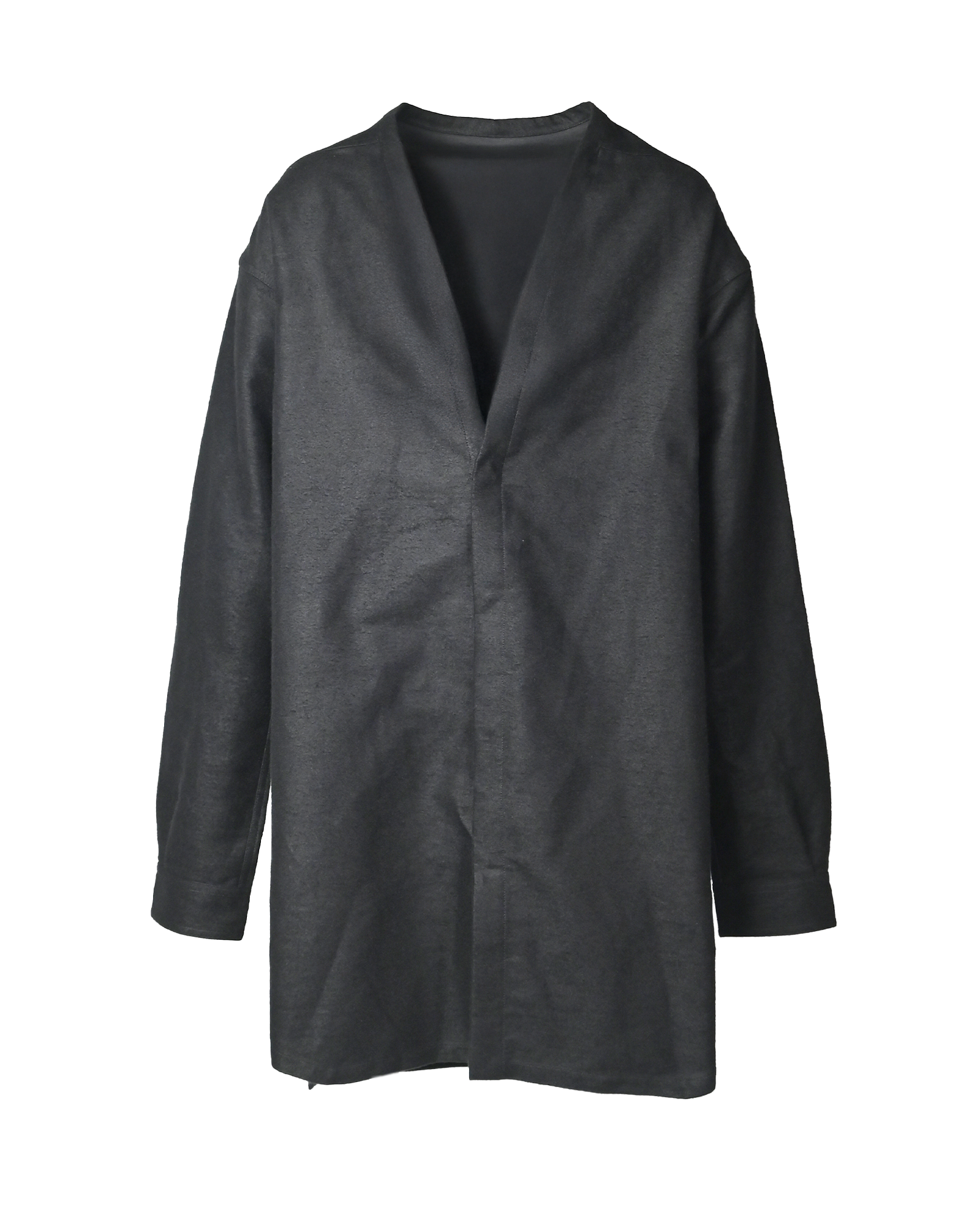 RICK OWENS・リック オウエンス - シャツ CONCORDIAN SHIRT / BLACK