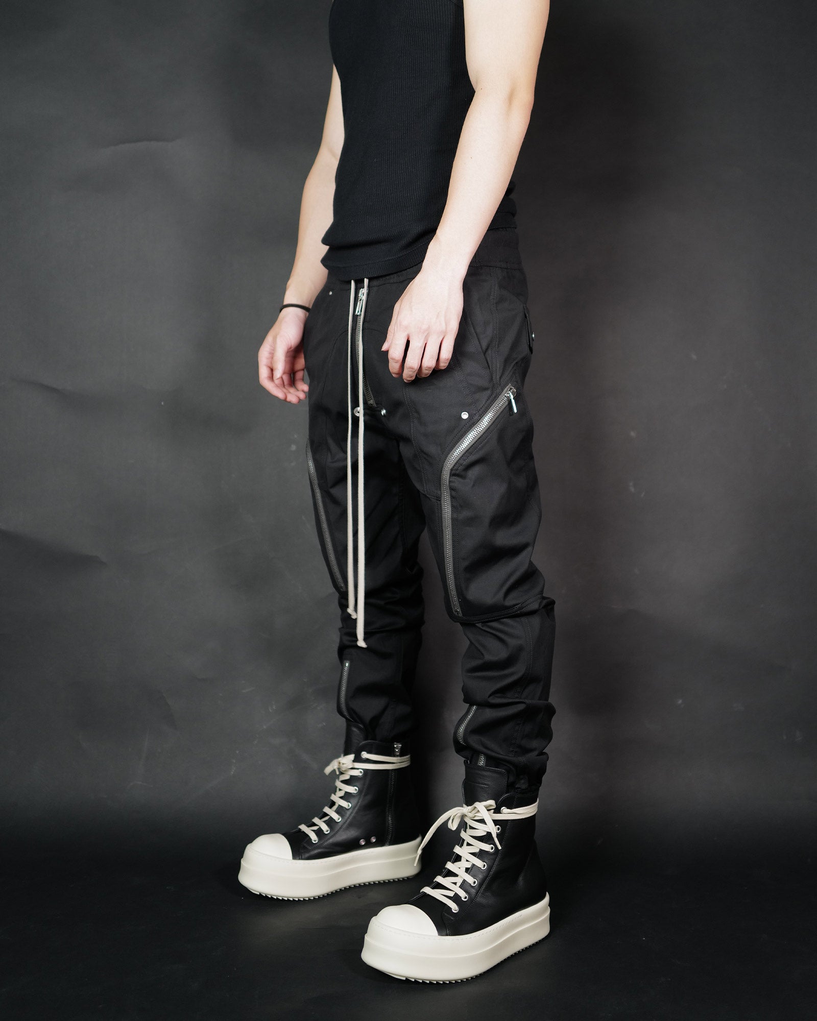 RICK OWENS・リック オウエンス - カーゴパンツ HEIZER CARGO / BLACK