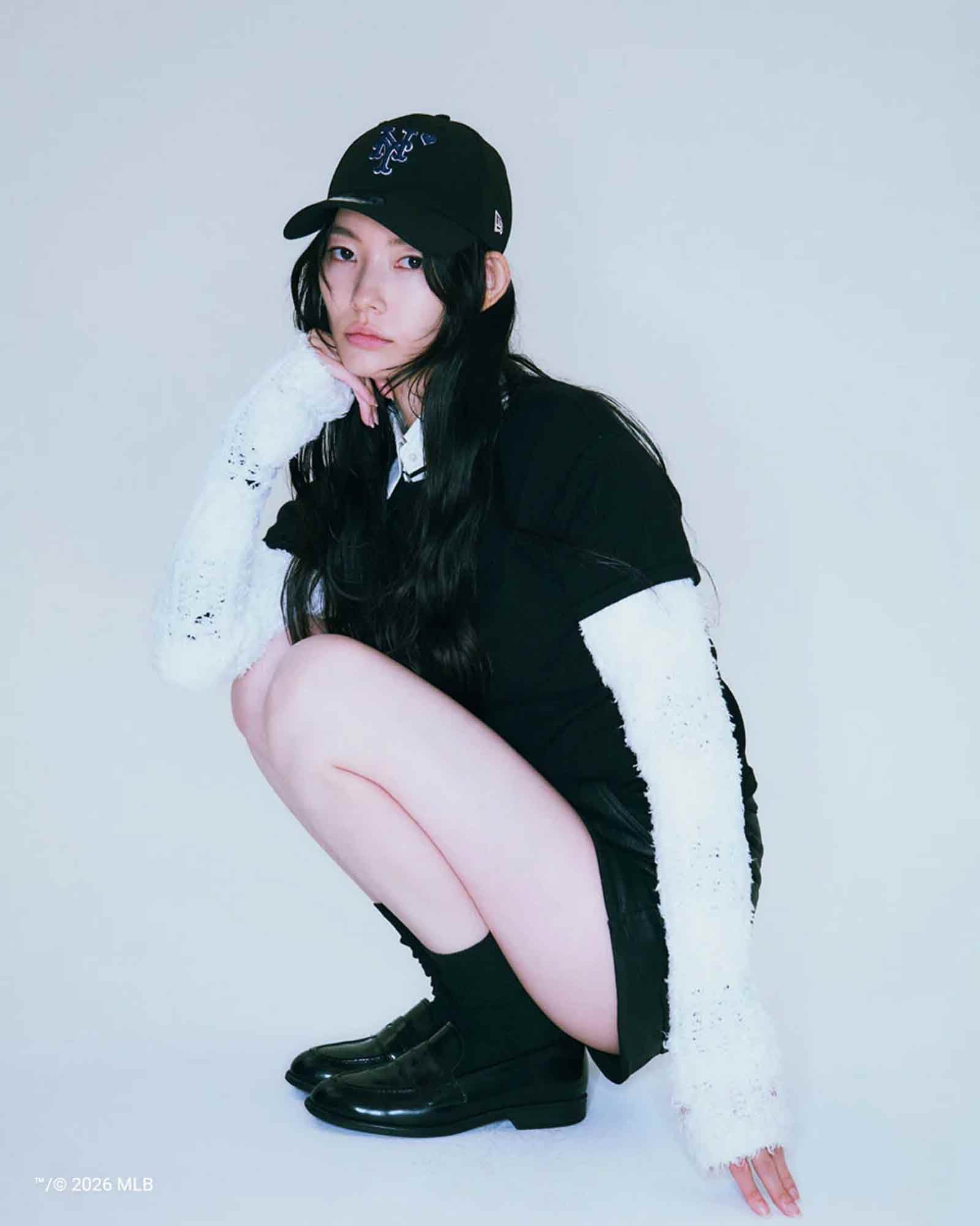 BASICKS・ベイシックス - キャップ 9FORTY TM NEW YORK YANKEES CAP / BLACK×NAVY×WHITE×PINK